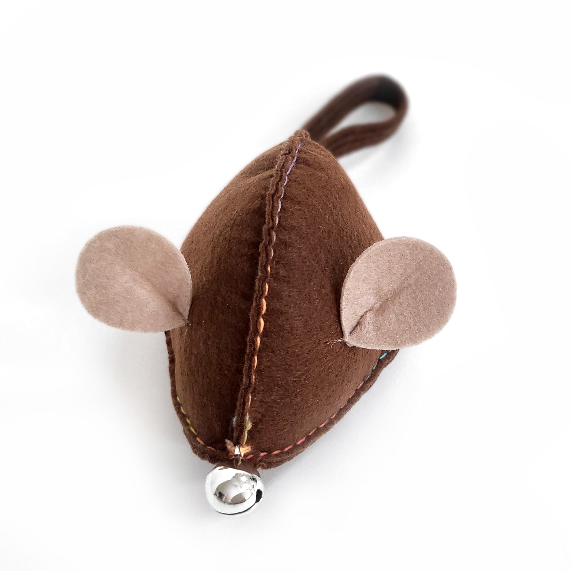 Leather mouse 2025 cat toy