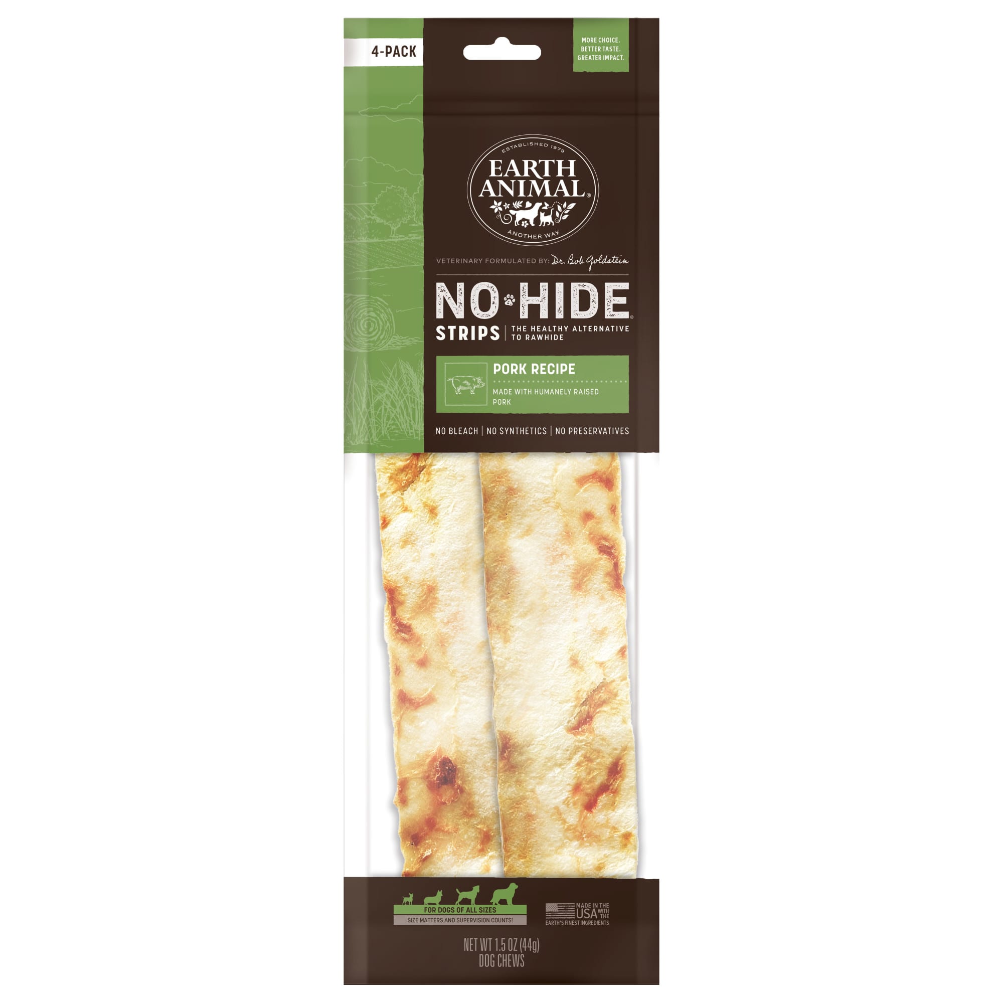 Pork hide outlet chews