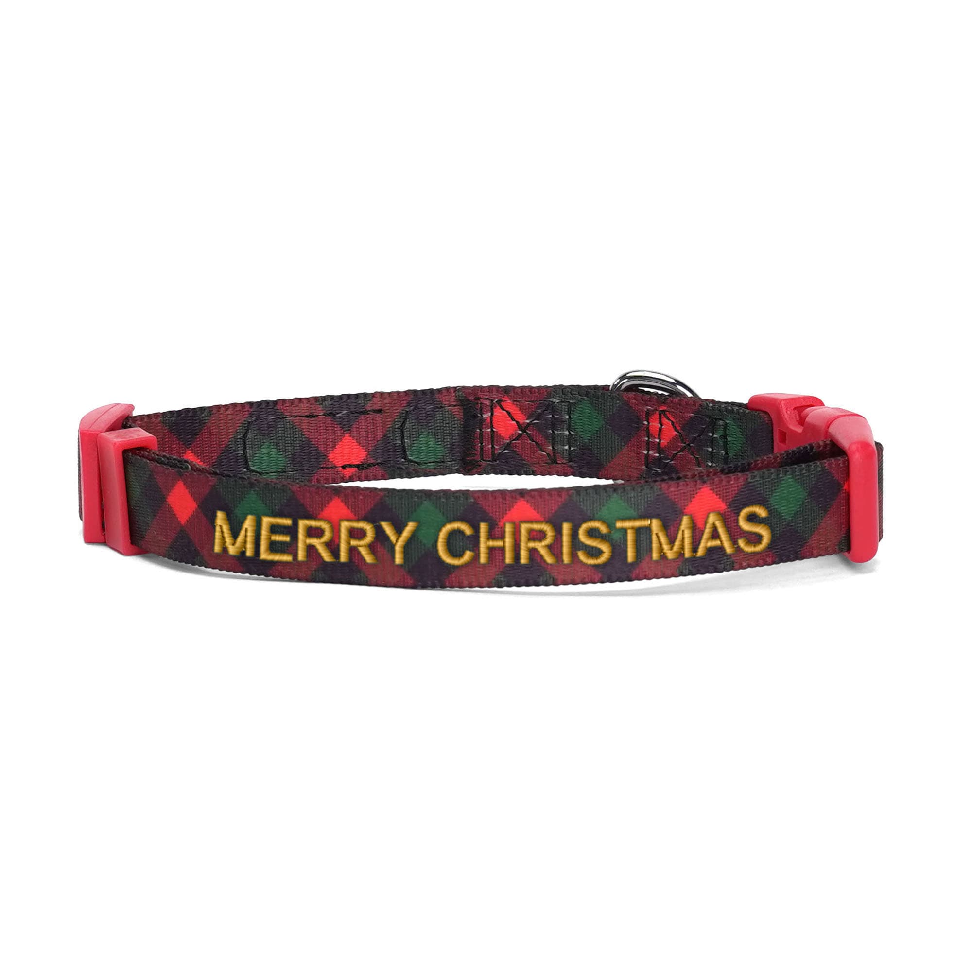 Pawtitas Christmas Personalized Dog Collar Gift Wrap Medium
