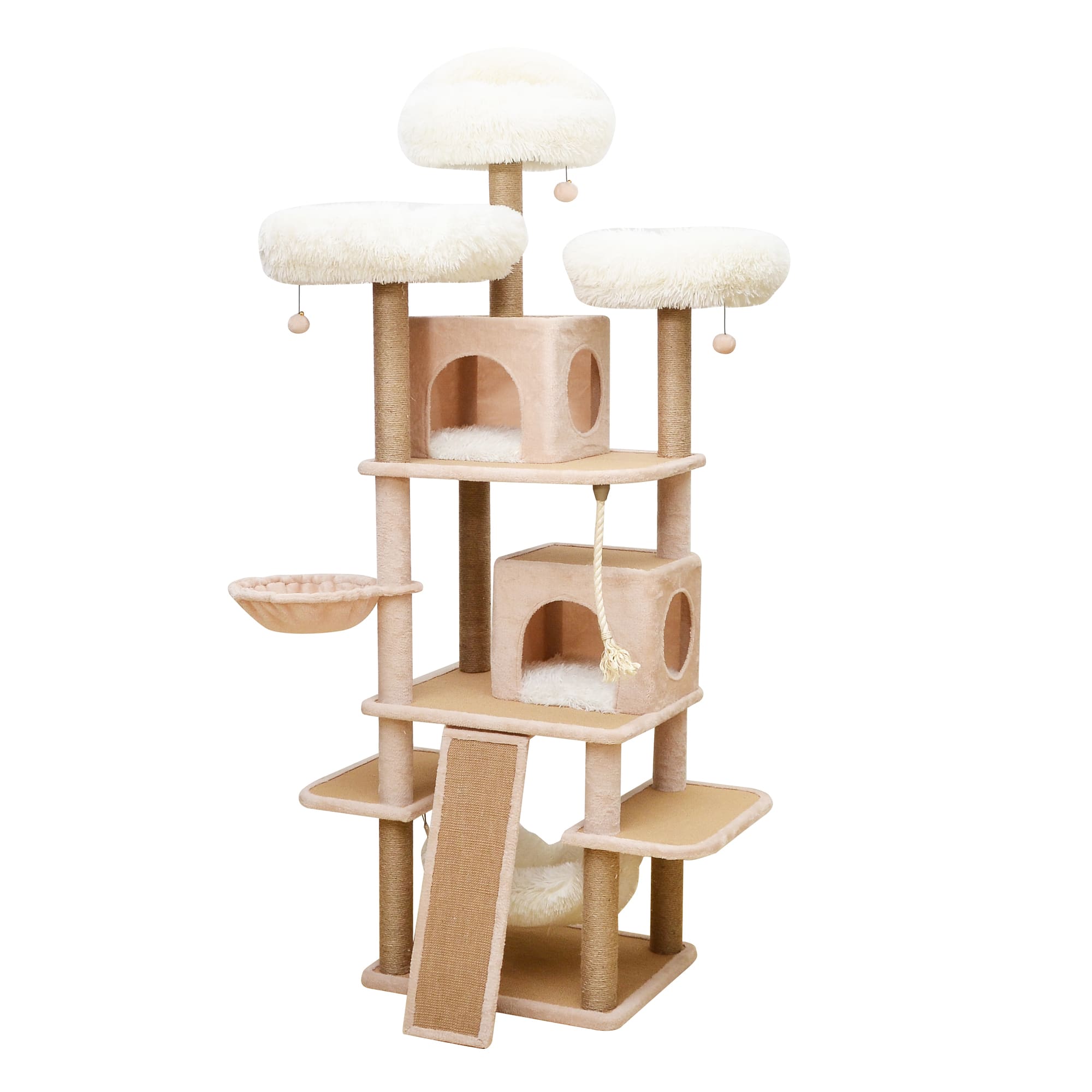 PetPals Group Catry Castle XL Interactive Tree with Condos 23.5