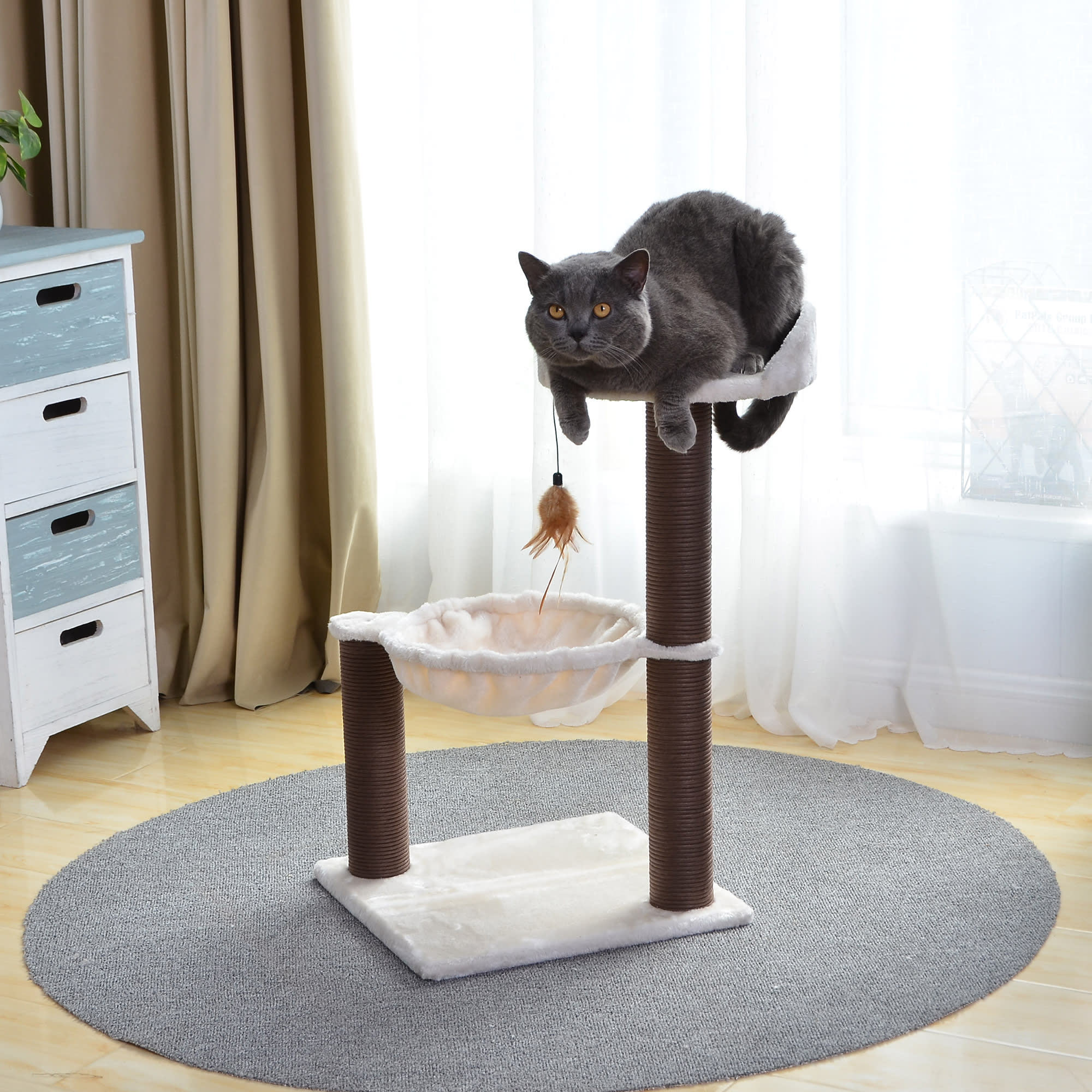 3 bowl elevated dog feeder Baron Triple Bowl Dog Food Water Diner Feeder Small