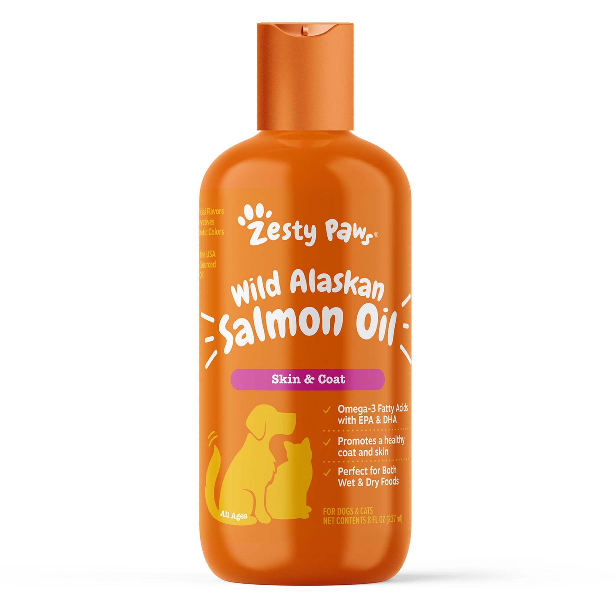 Zesty Paws Wild Alaskan Salmon Oil For Dogs & Cats At Tractor Supply Co