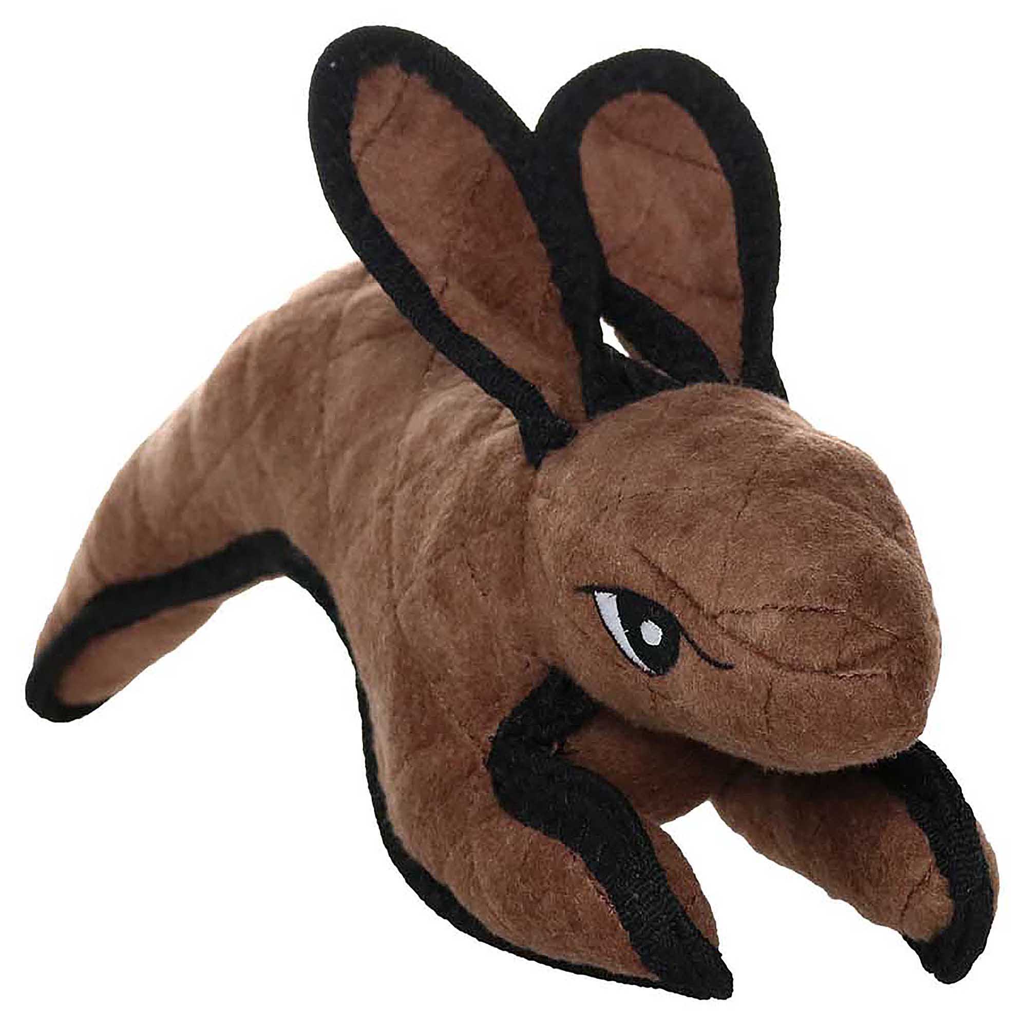 Tuffy Brown Barnyard Rabbit Durable Dog Toy, Large Petco