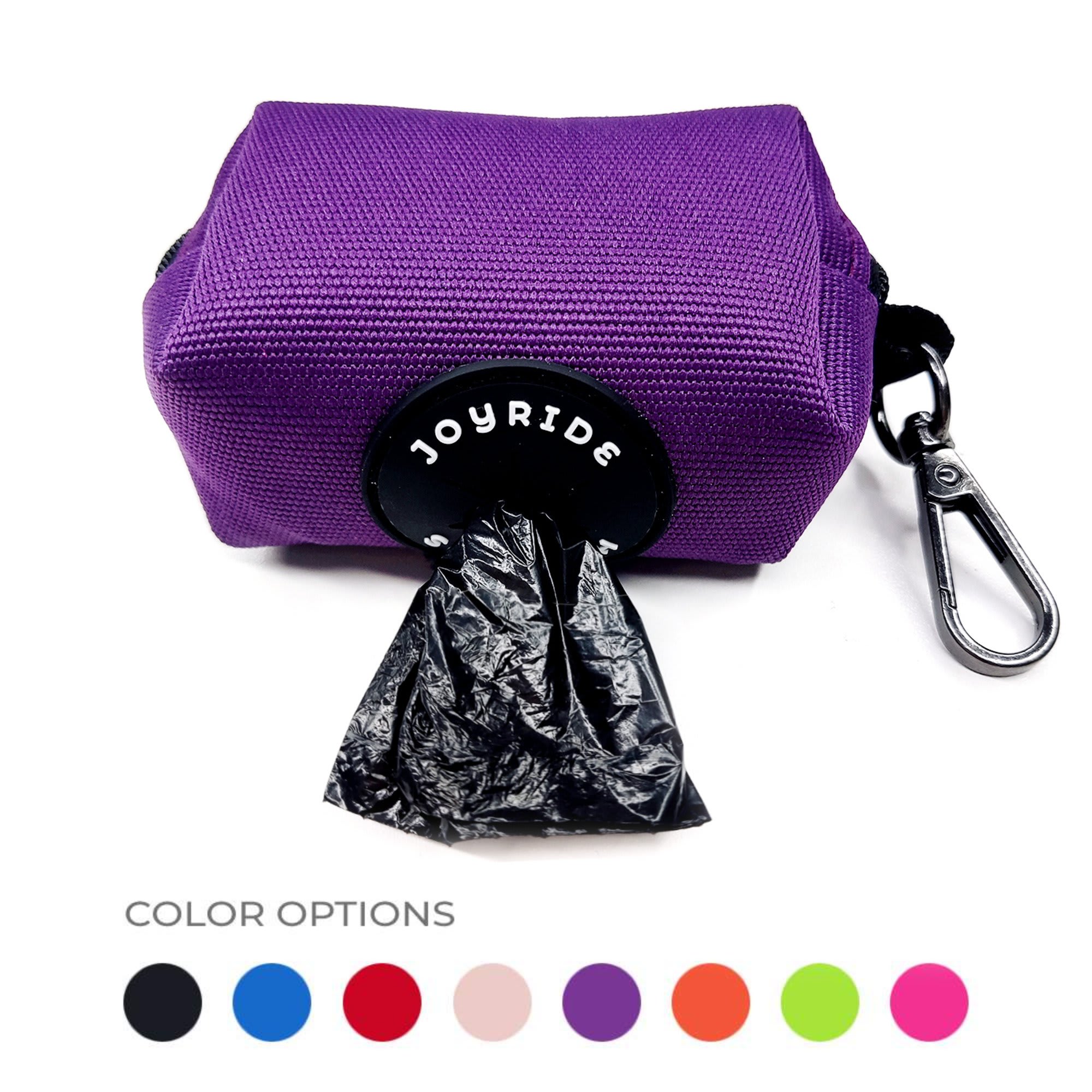 Joyride Harness Dog Poop Bag Dispenser, Purple Petco