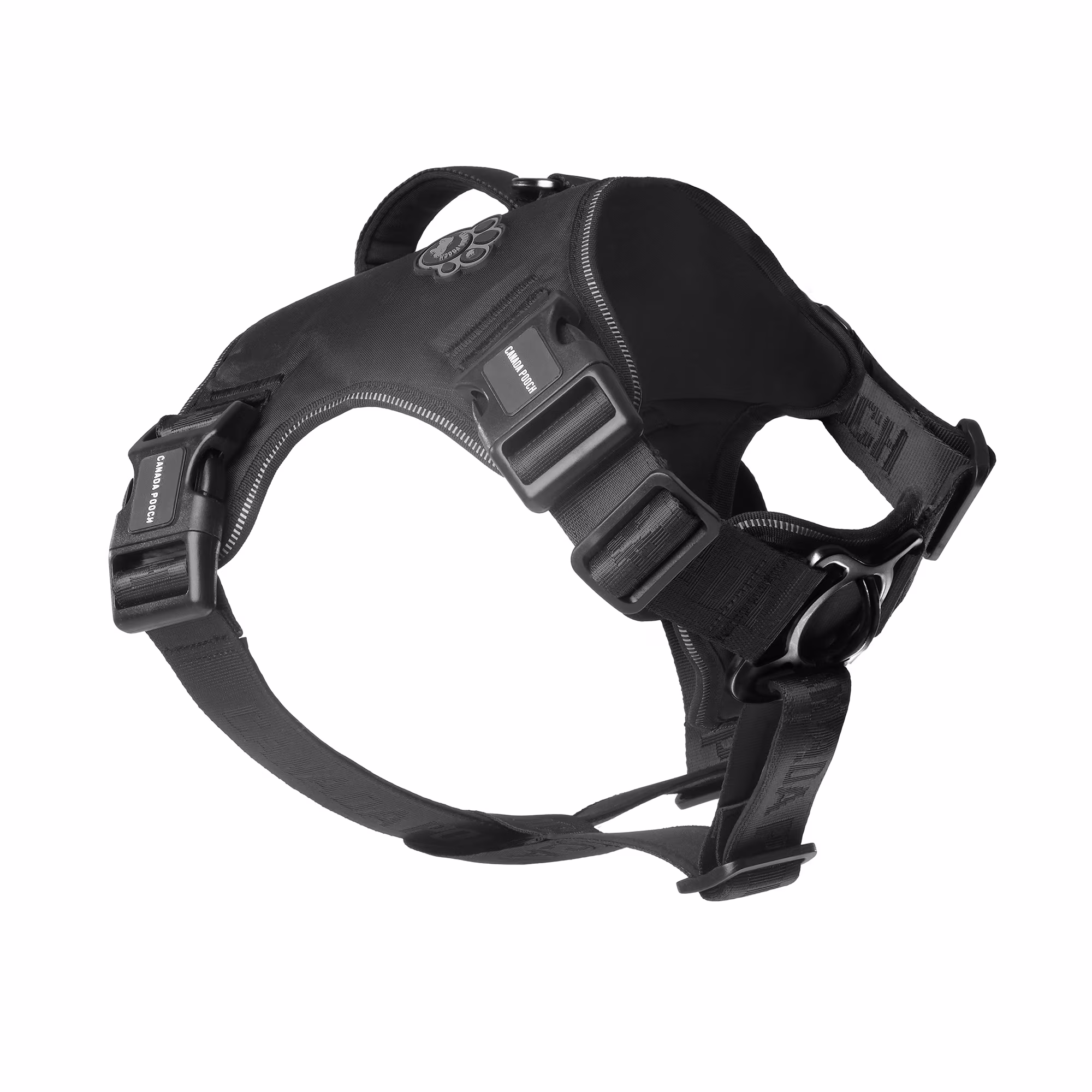 Canada Pooch Complete Control Dog Harness, Black, Medium Petco