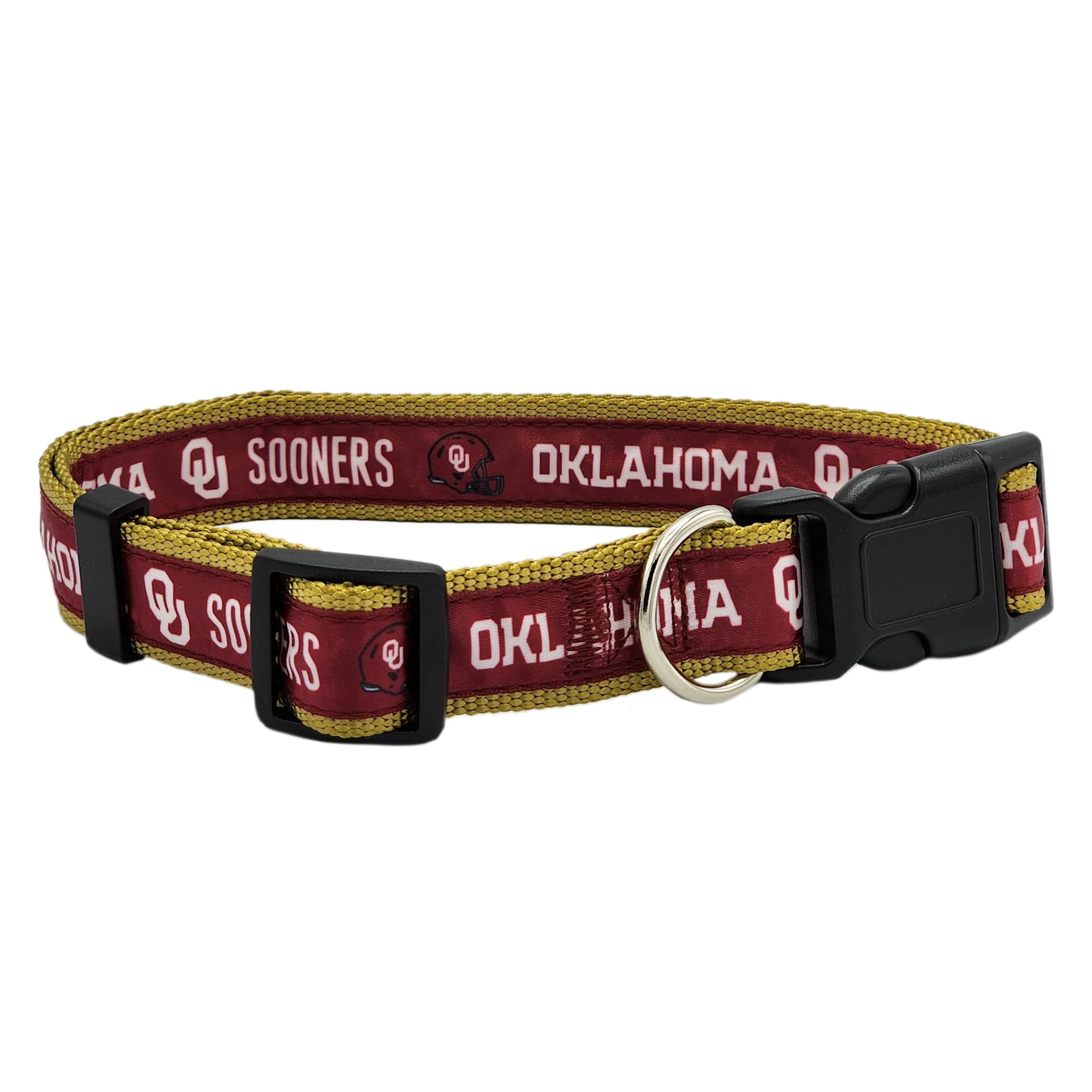 Pets First Oklahoma Satin Dog Collar Small