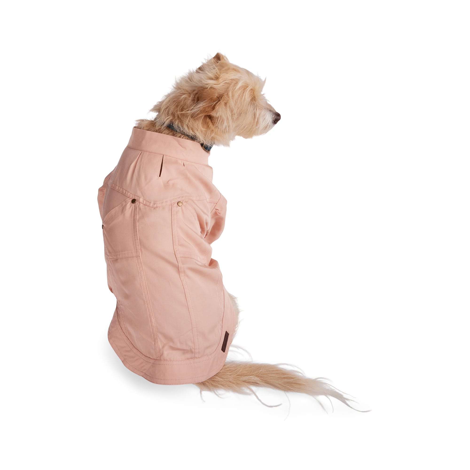 Reddy Pleated Dog Shirt, Blush, XLarge Petco