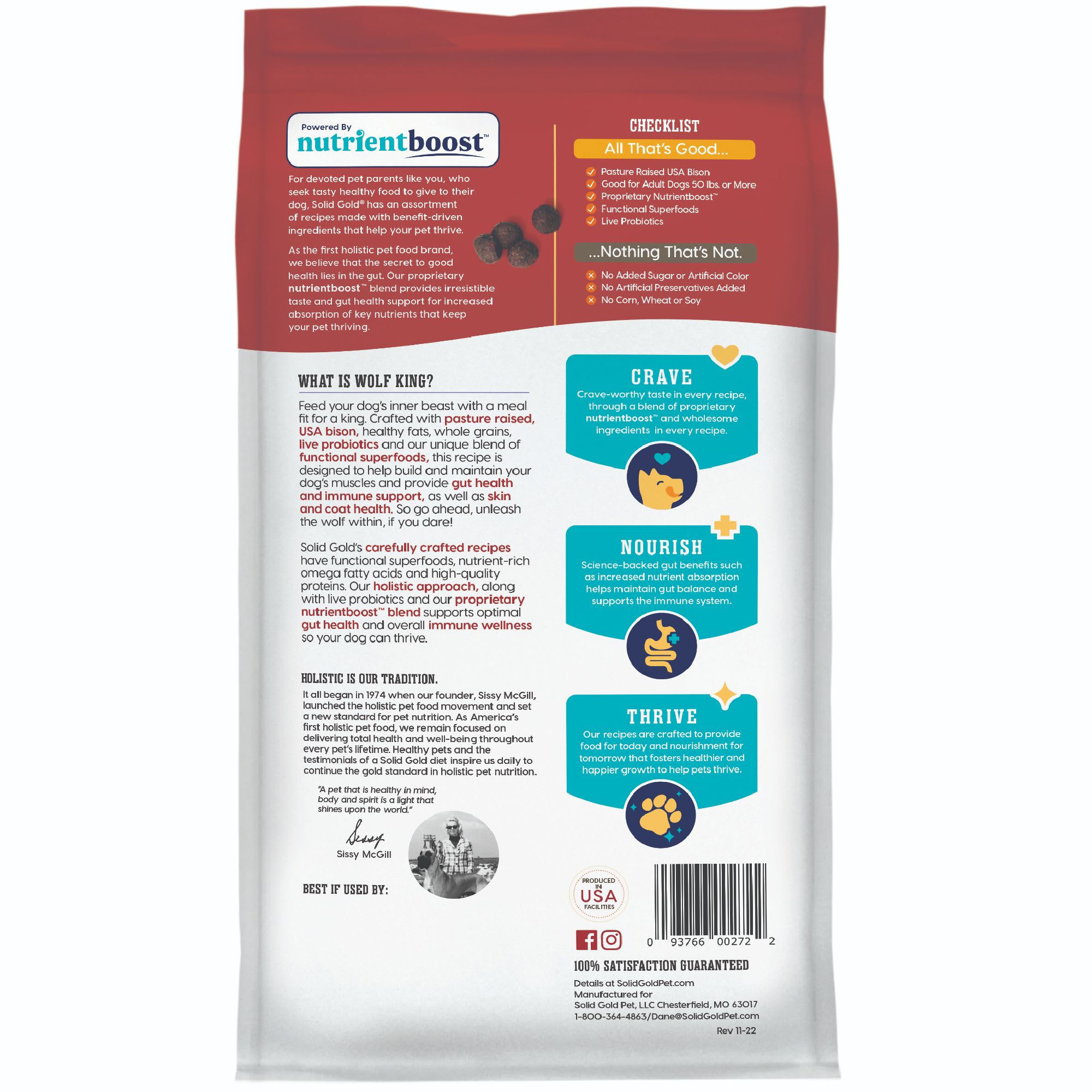 Solid gold large breed dog food hotsell