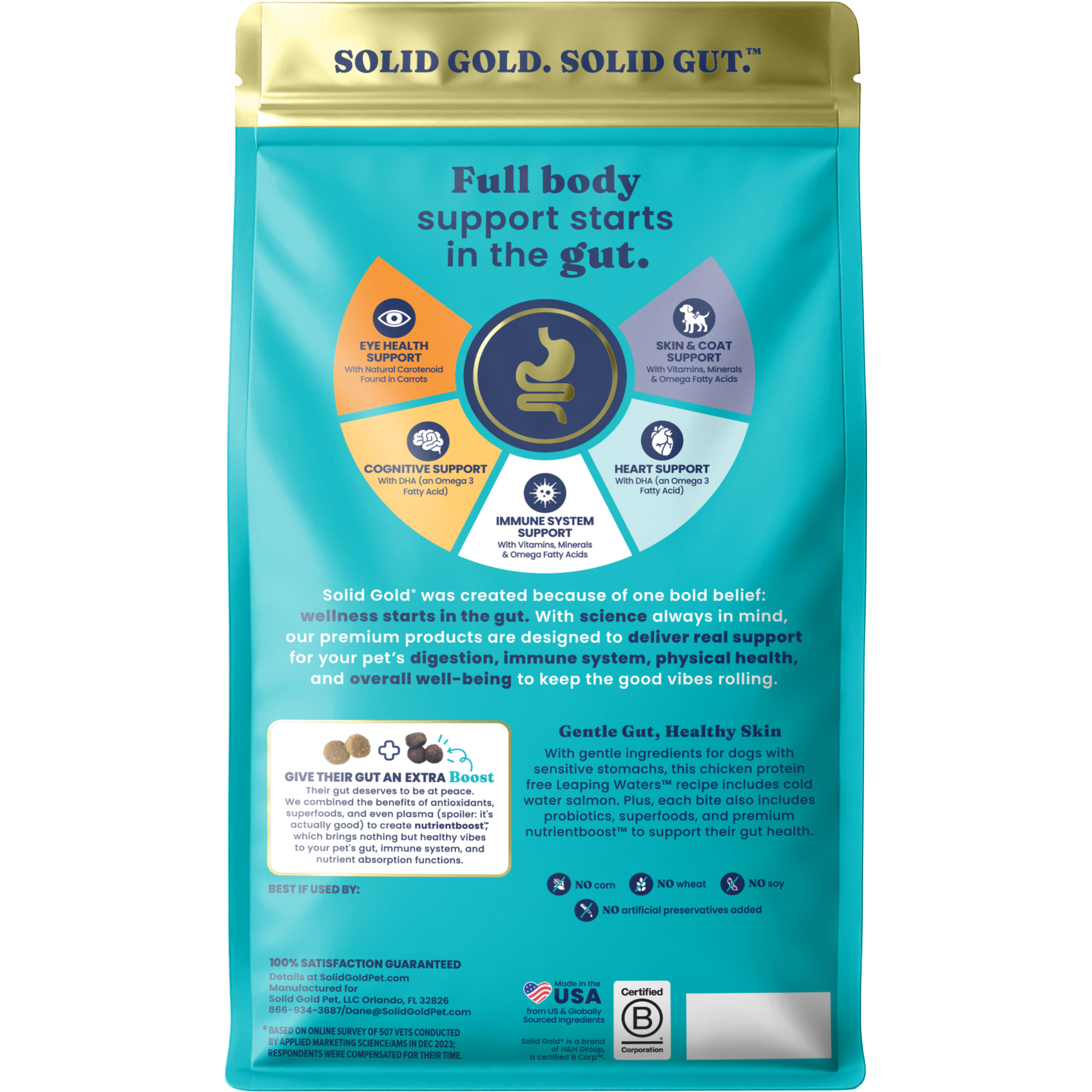 Nutrient Boost Solid Gold Leaping Waters Dog Food Solid Gold