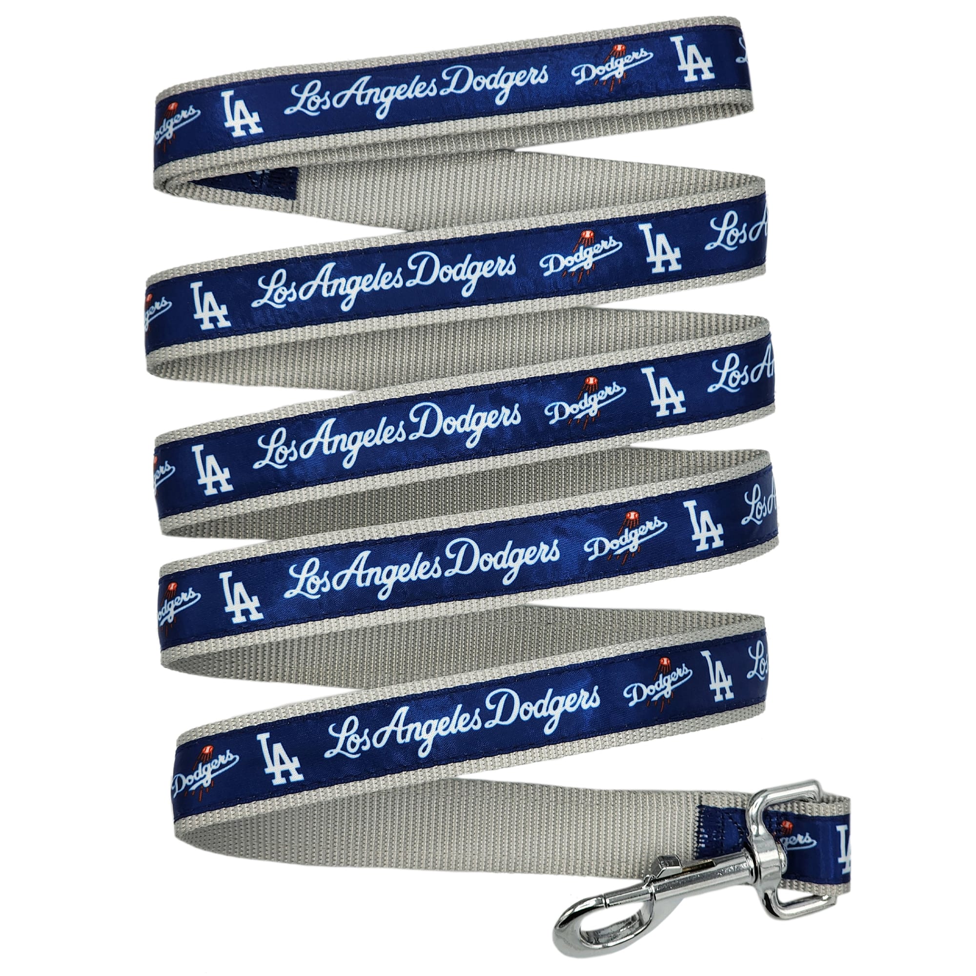 Pets First Los Angeles Dodgers Blue Dog Collar, Large at