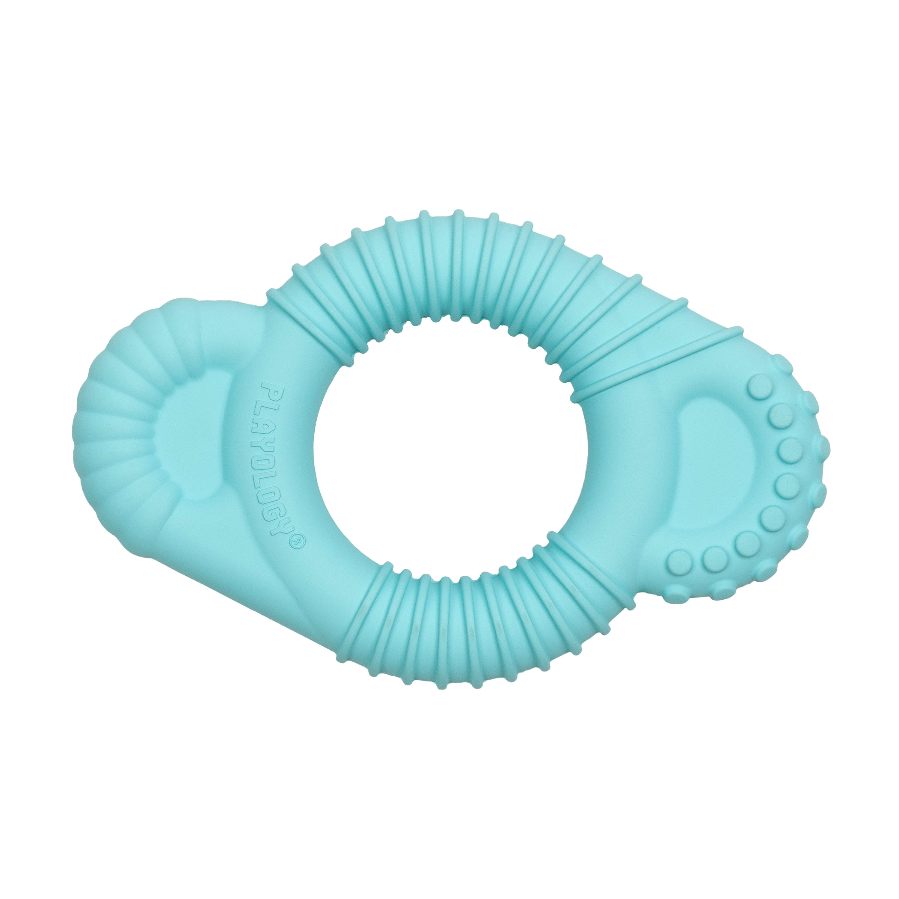 Playology Puppy Peanut Butter Teething Ring Toy, Small | Petco