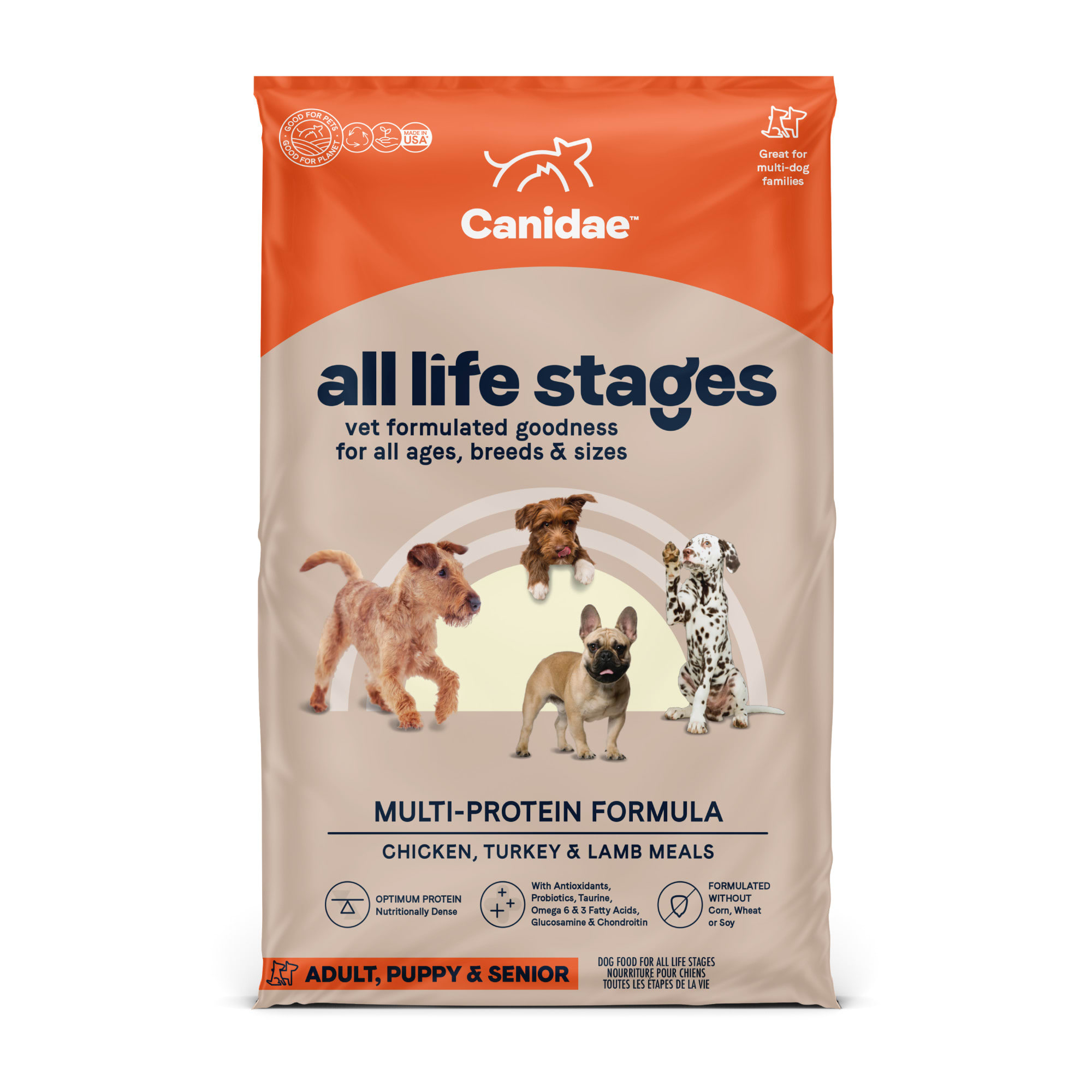 Canidae All Life Stages Chicken Turkey Lamb Fish Meals Formula