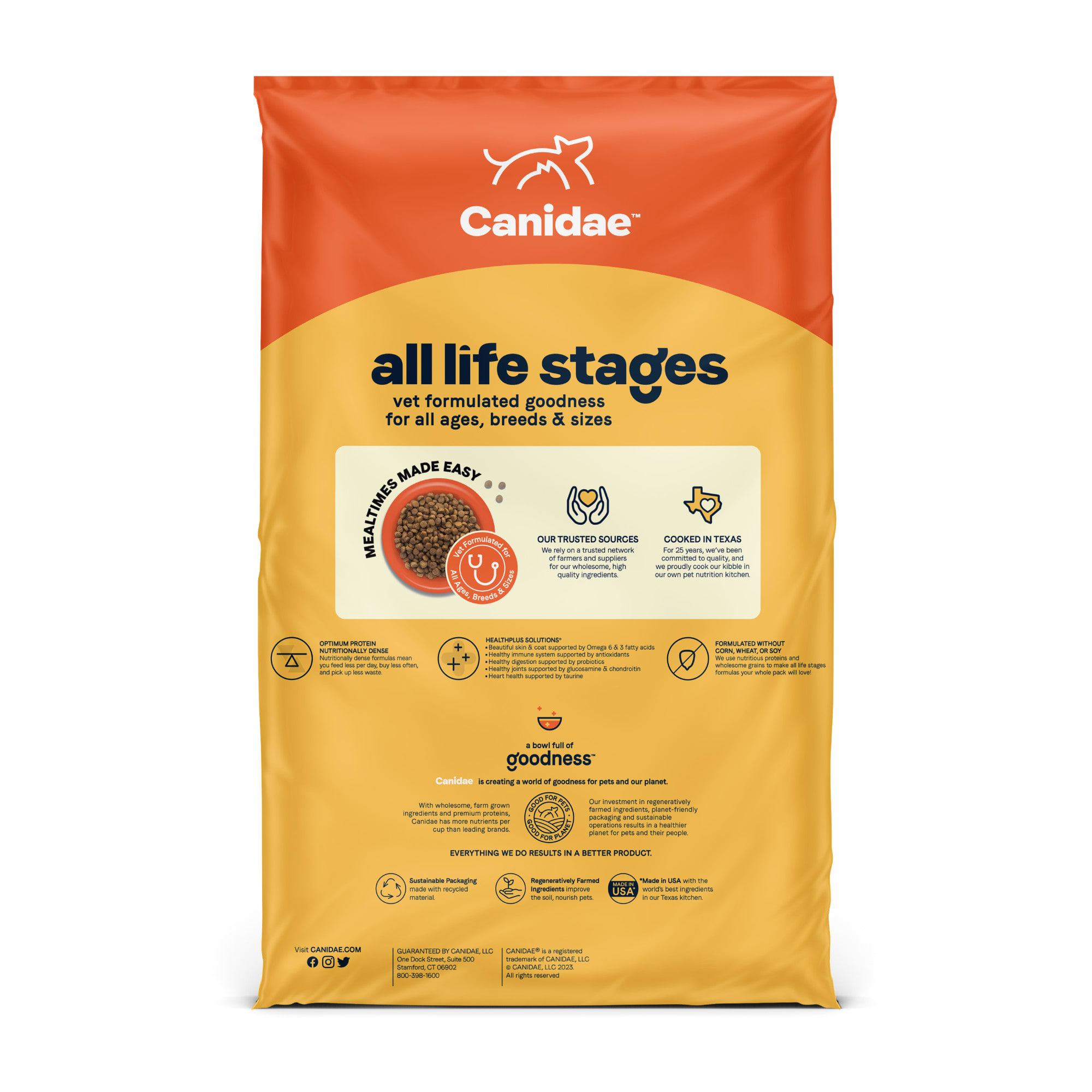 Canidae chicken outlet dog food