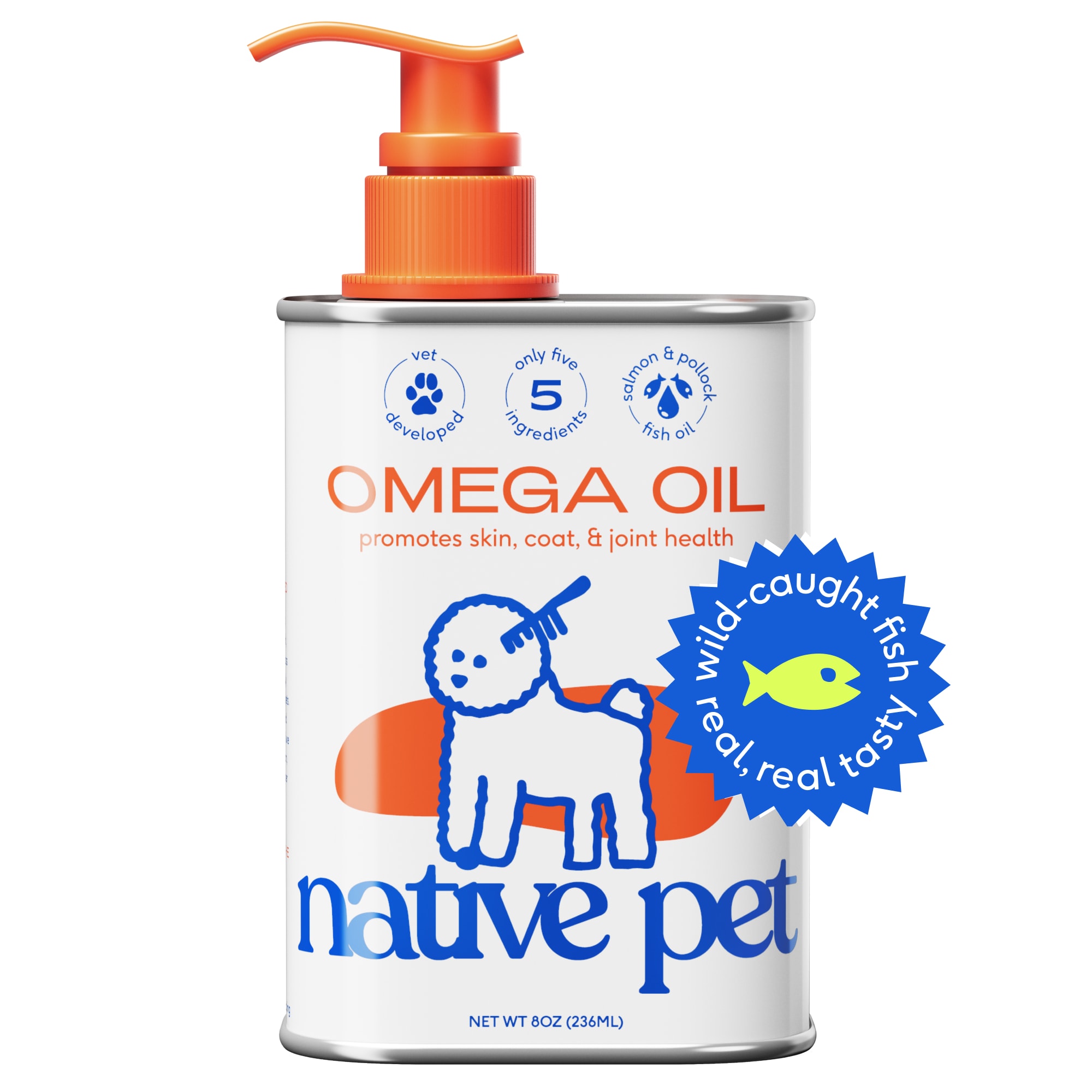 Native Pet Omega 3 Fish Oil To Support Skin Coat Health