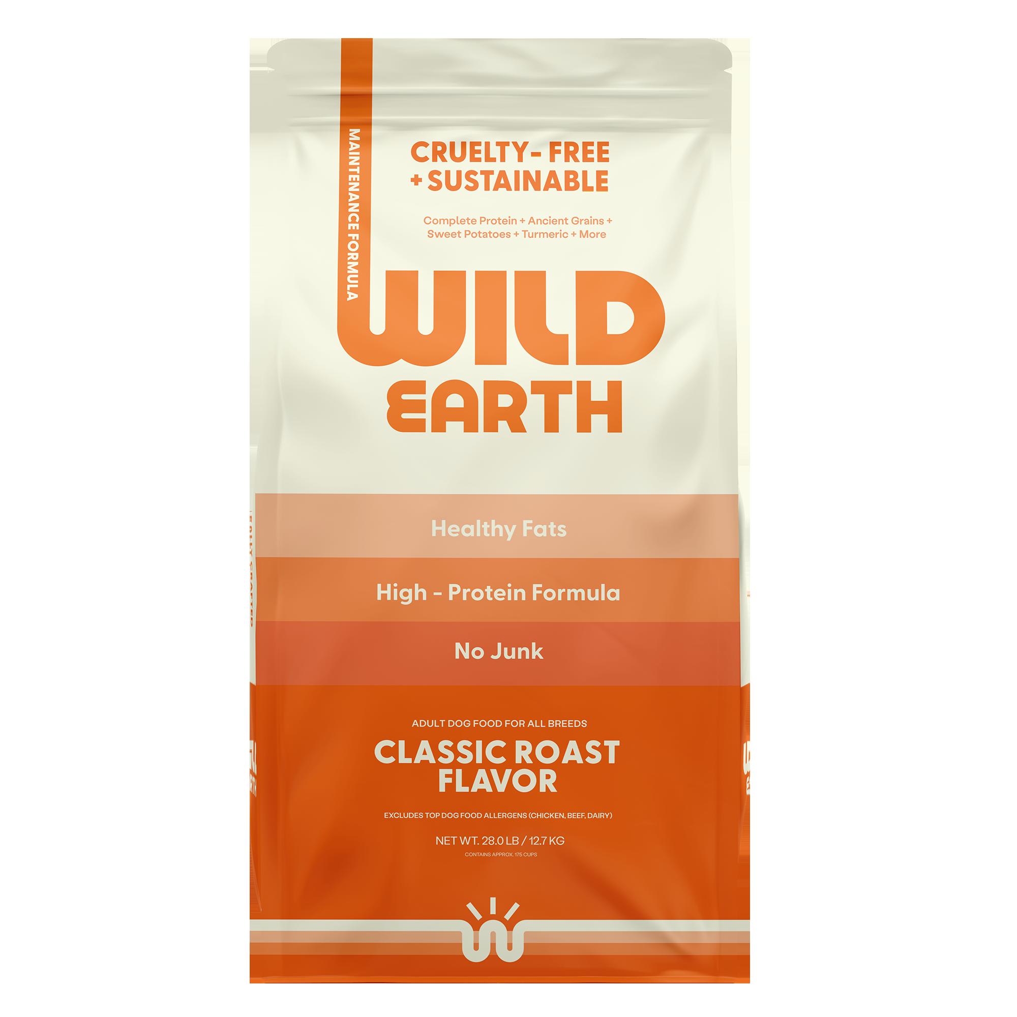 Dog food wild earth hotsell