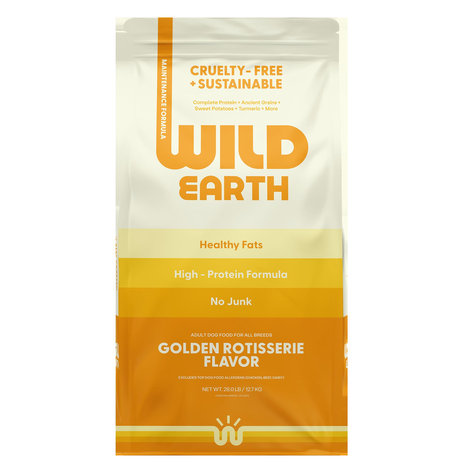 WILD EARTH Golden Rotisserie Flavor Maintenance Formula Dry Dog