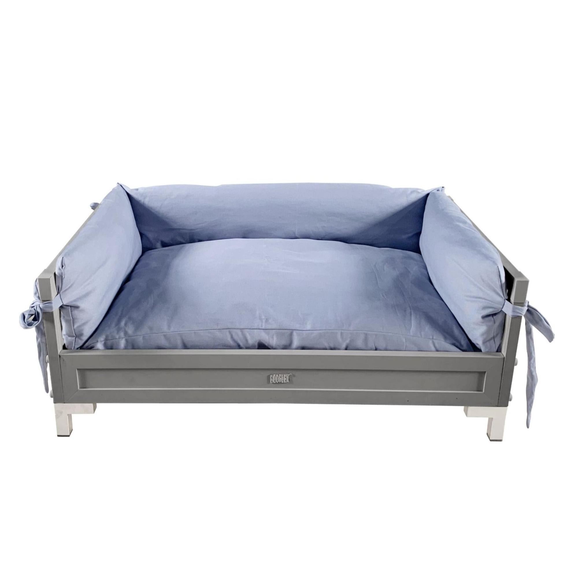 New Age Pet ECOFLEX Manhattan Raised Dog Bed with Cushion, 34.5