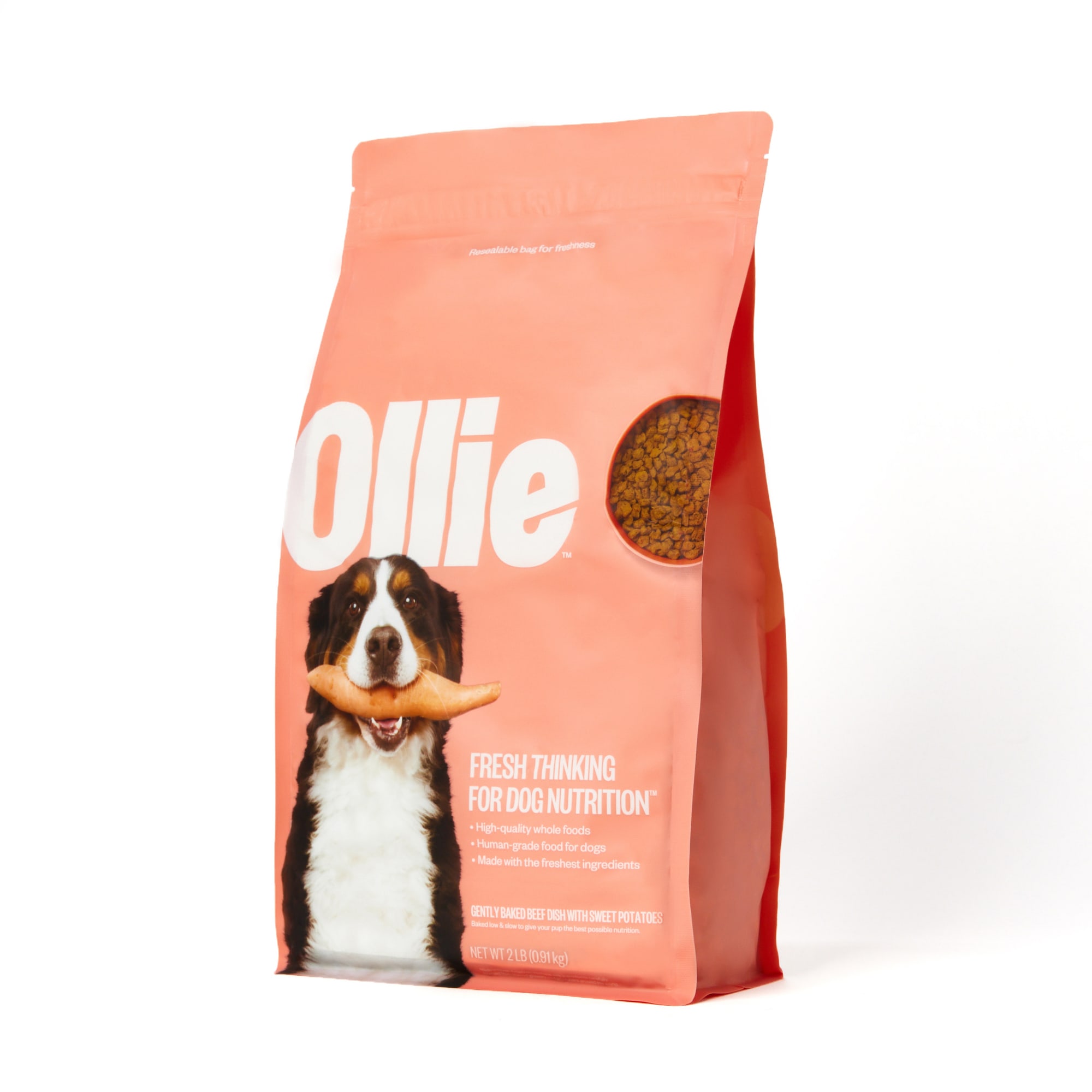 Ollie Baked Beef Dish with Sweet Potatoes Dry Dog Food 2 lbs