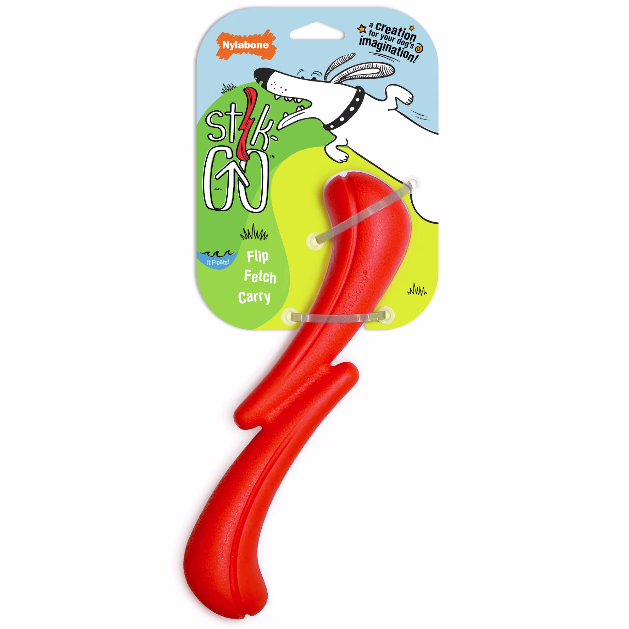 Nylabone StikGO Large Dog Fetch & Play Toy