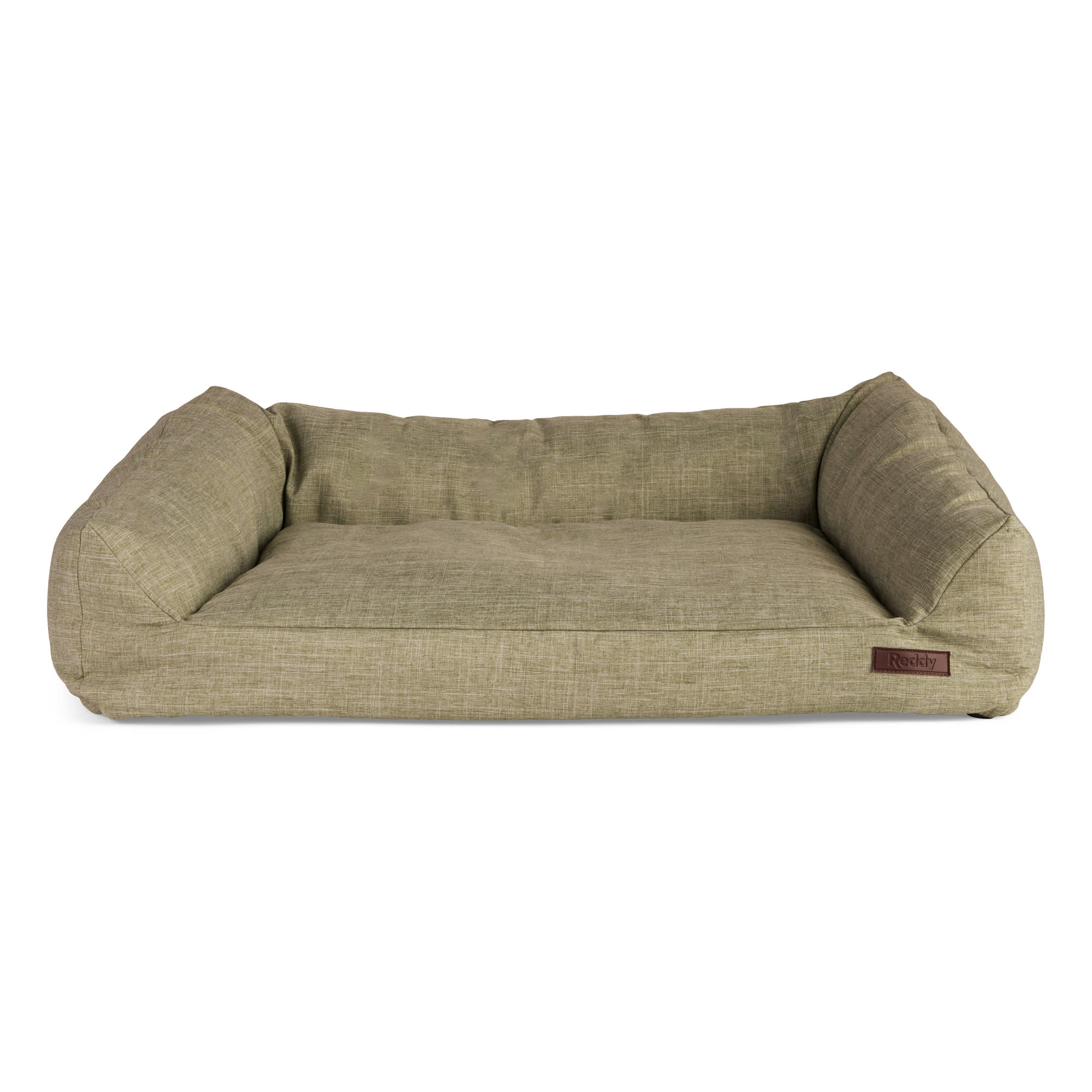 Reddy CBD Infused Lounger Dog Bed, 32" L X 24" W X 10.5" H, Green Petco