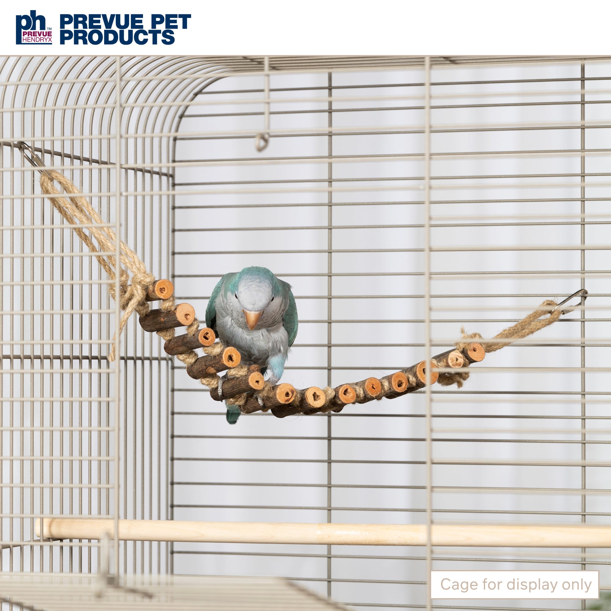 Prevue Pet Products Naturals Rope Ladder Bird Toy, Small/Medium