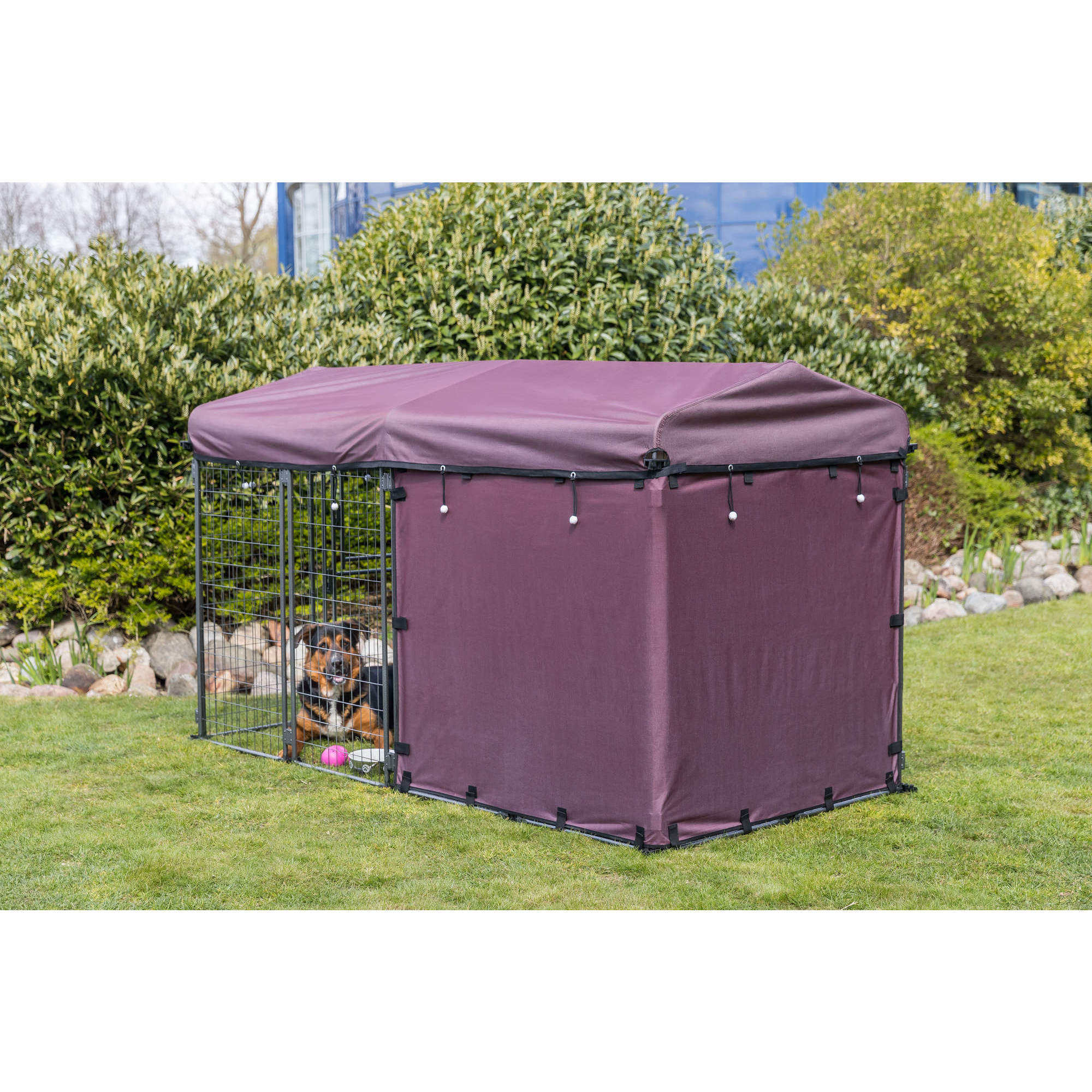 TRIXIE Dog Kennel Sunshade Side Panels, 94.5