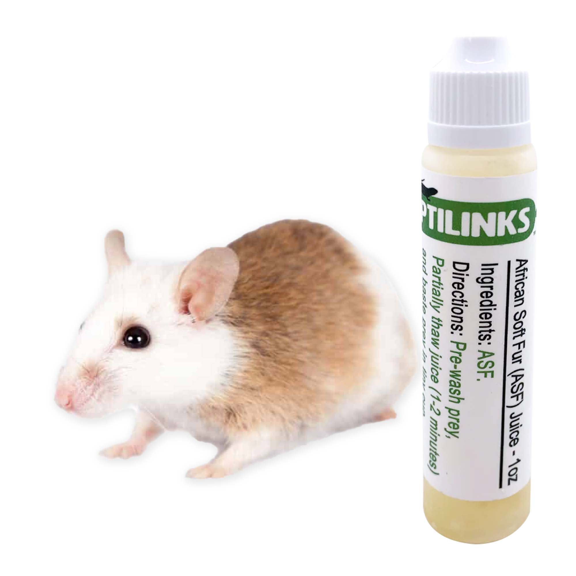 Reptilinks African Soft Fur Scent Juice for Reptiles 1 oz