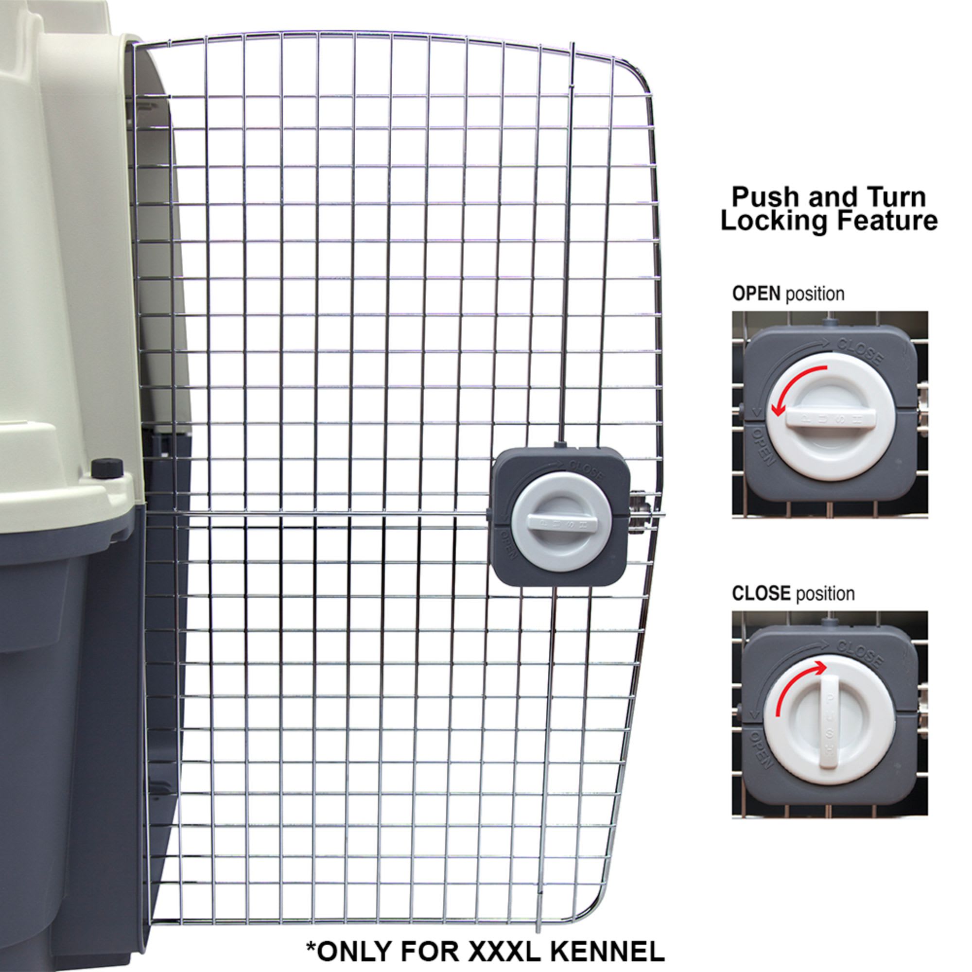 Sportpet designs plastic kennels rolling plastic wire door travel dog clearance crate