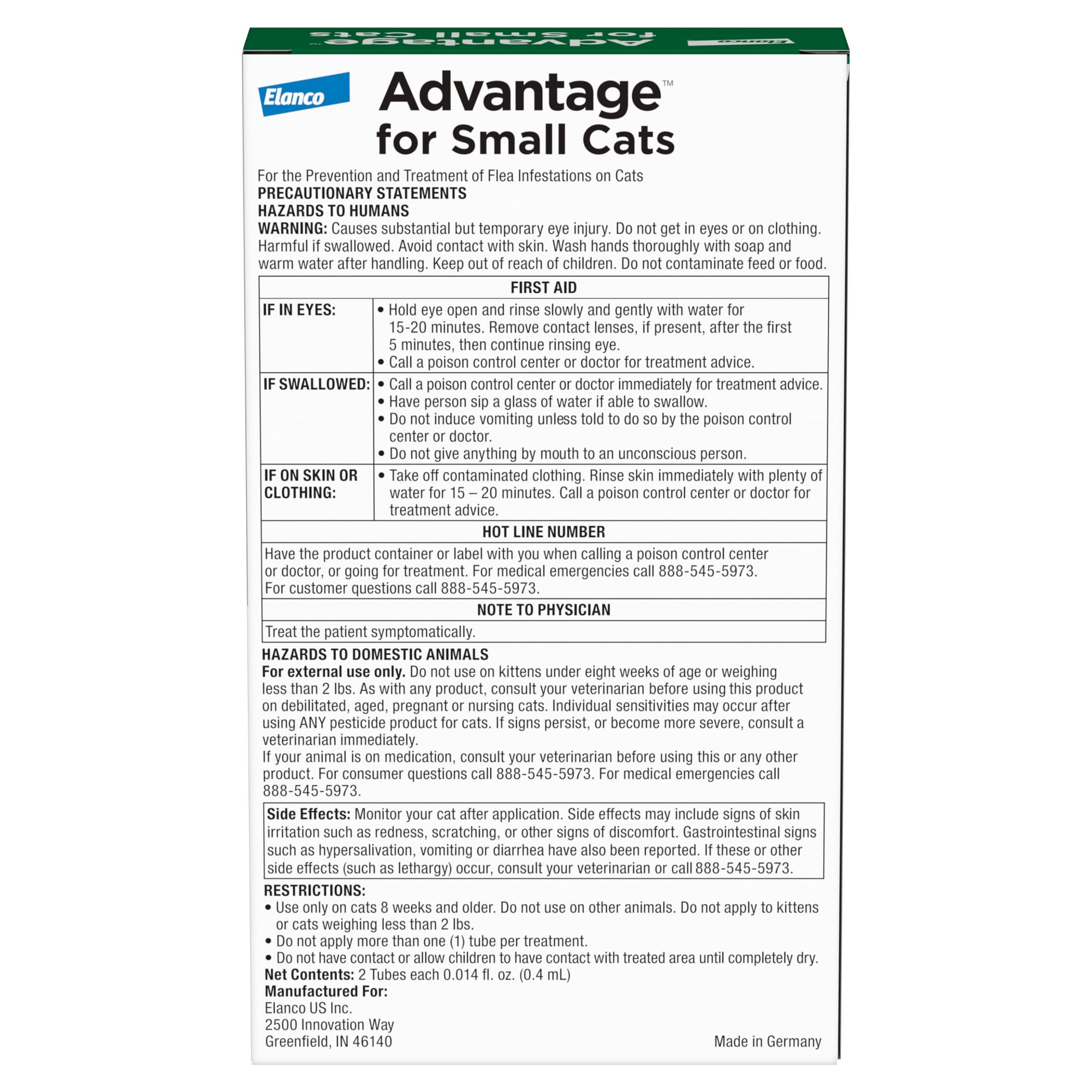 Petco advantage ii small cat best sale