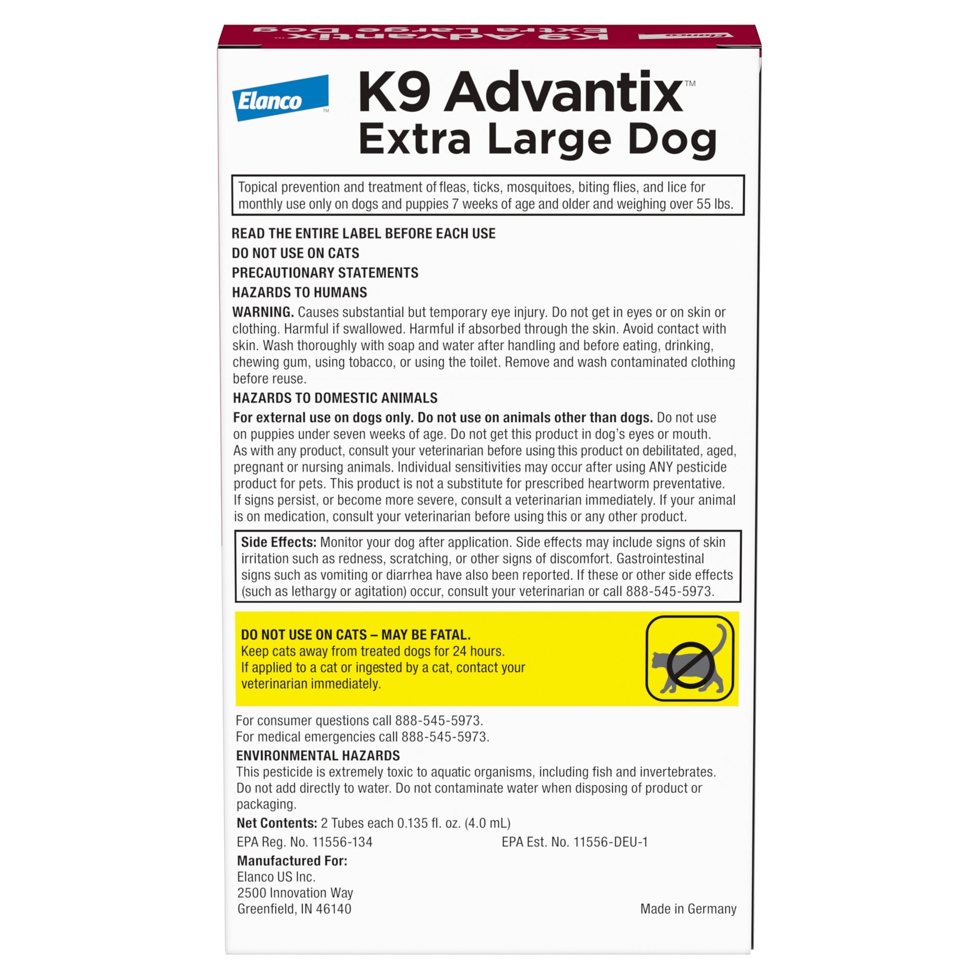 Advantix for hotsell dogs petco