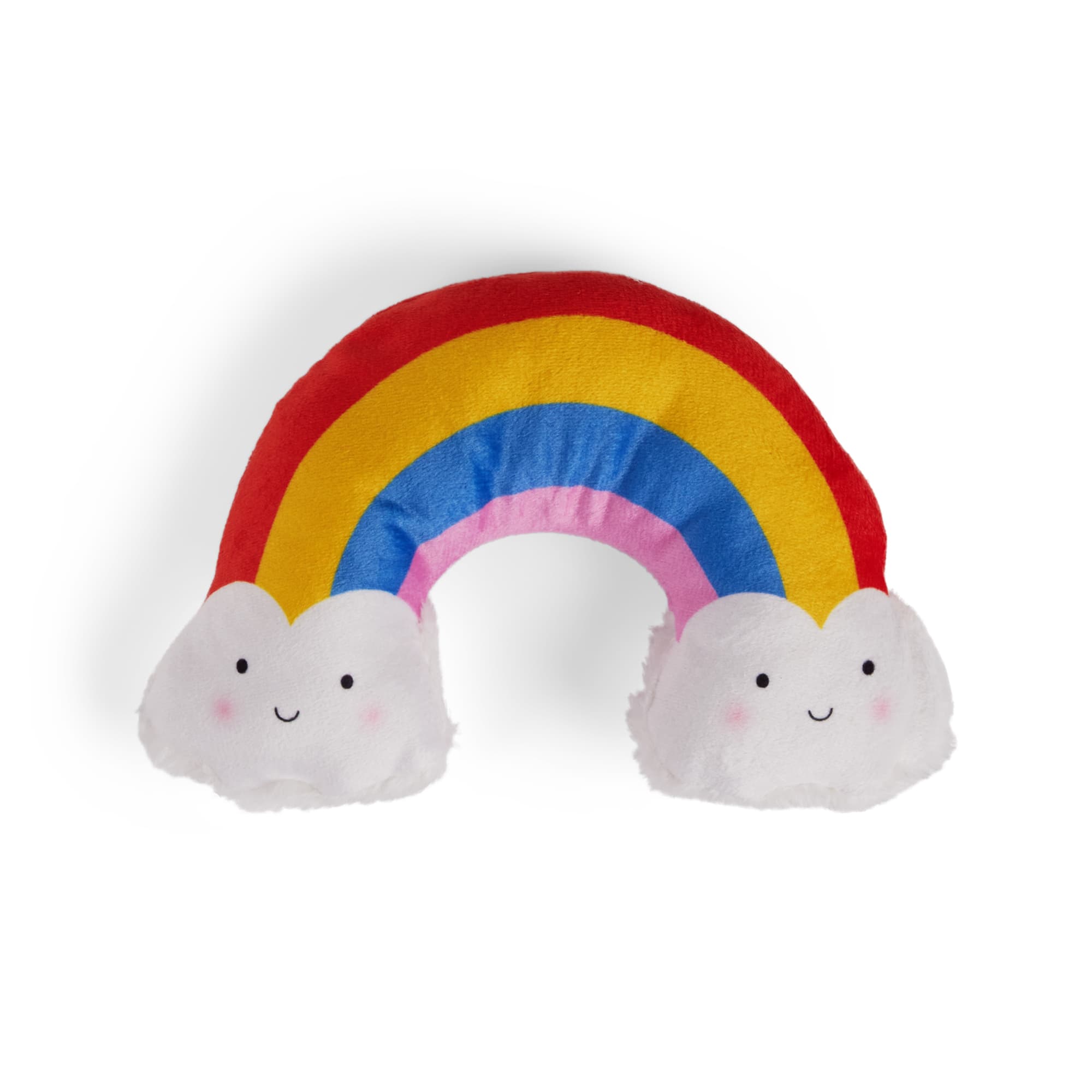 Petco Medium Plush Rainbow Dog Toy & EcoFriendly
