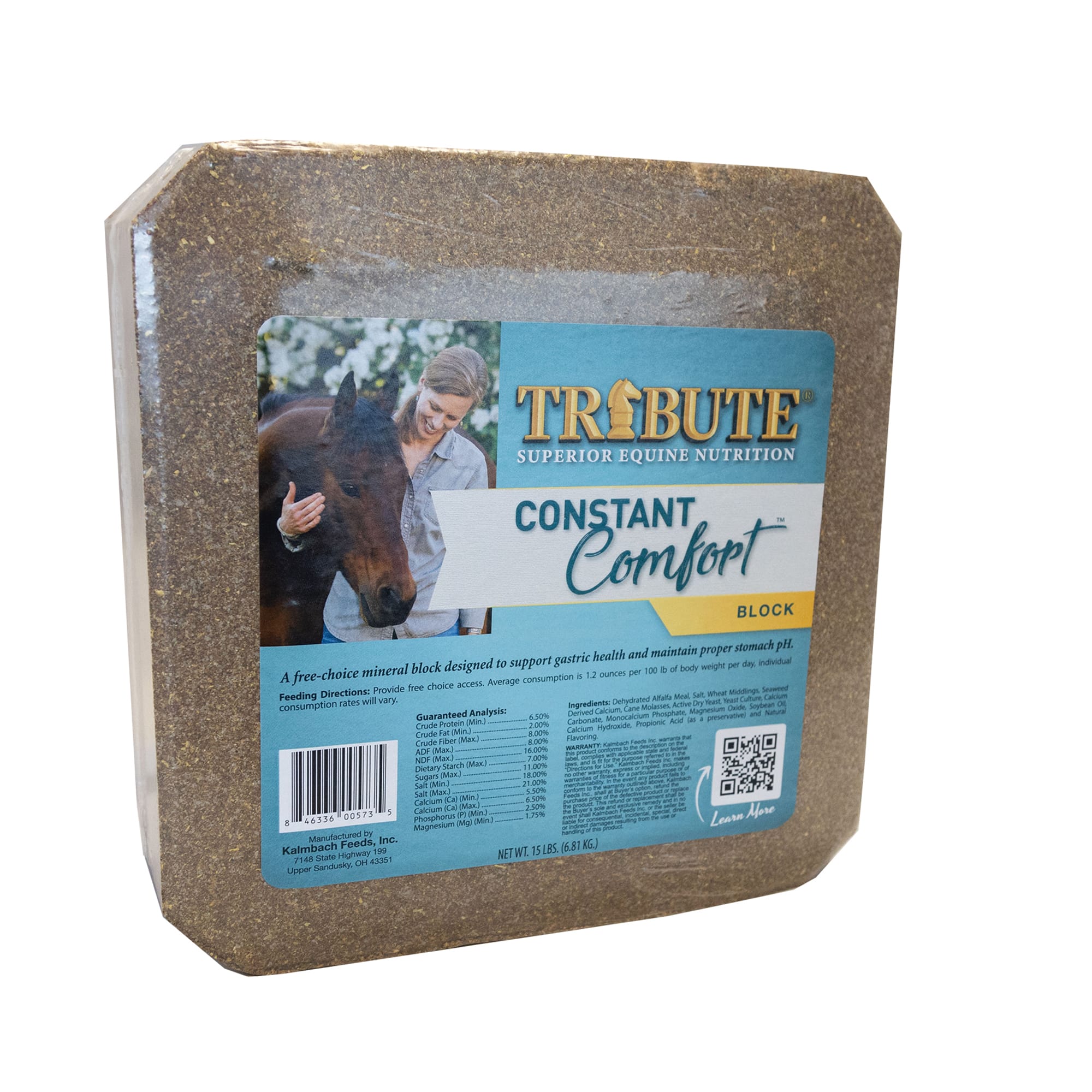 Tribute Equine Gastric Health & Comfort Block 15 lbs
