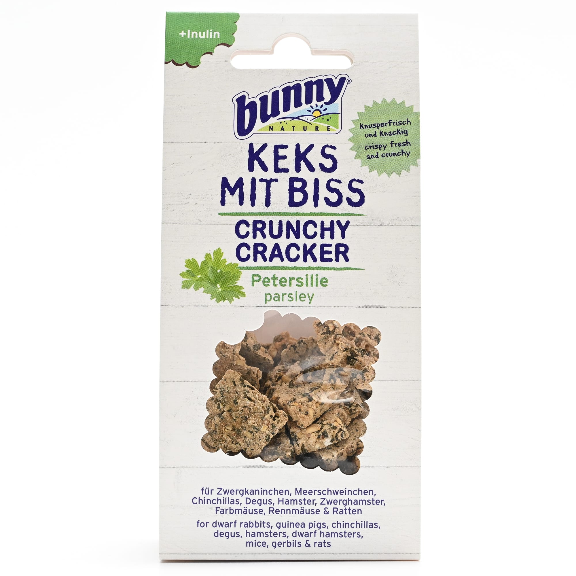 Bunny Nature Parsley Crunchy Snack for Rabbits & Rodents 50g