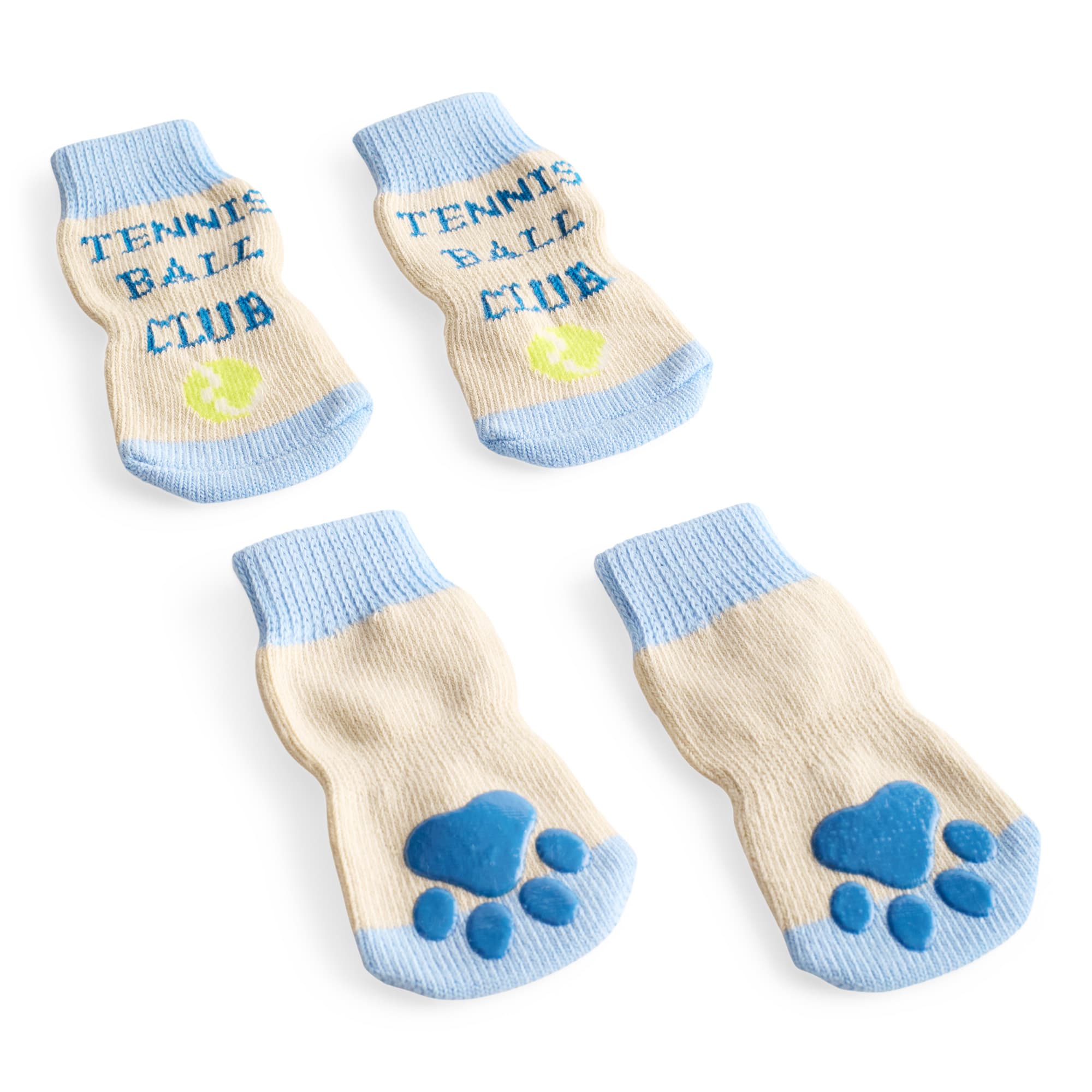 YOULY Tennis Ball Dog Socks X Small Small