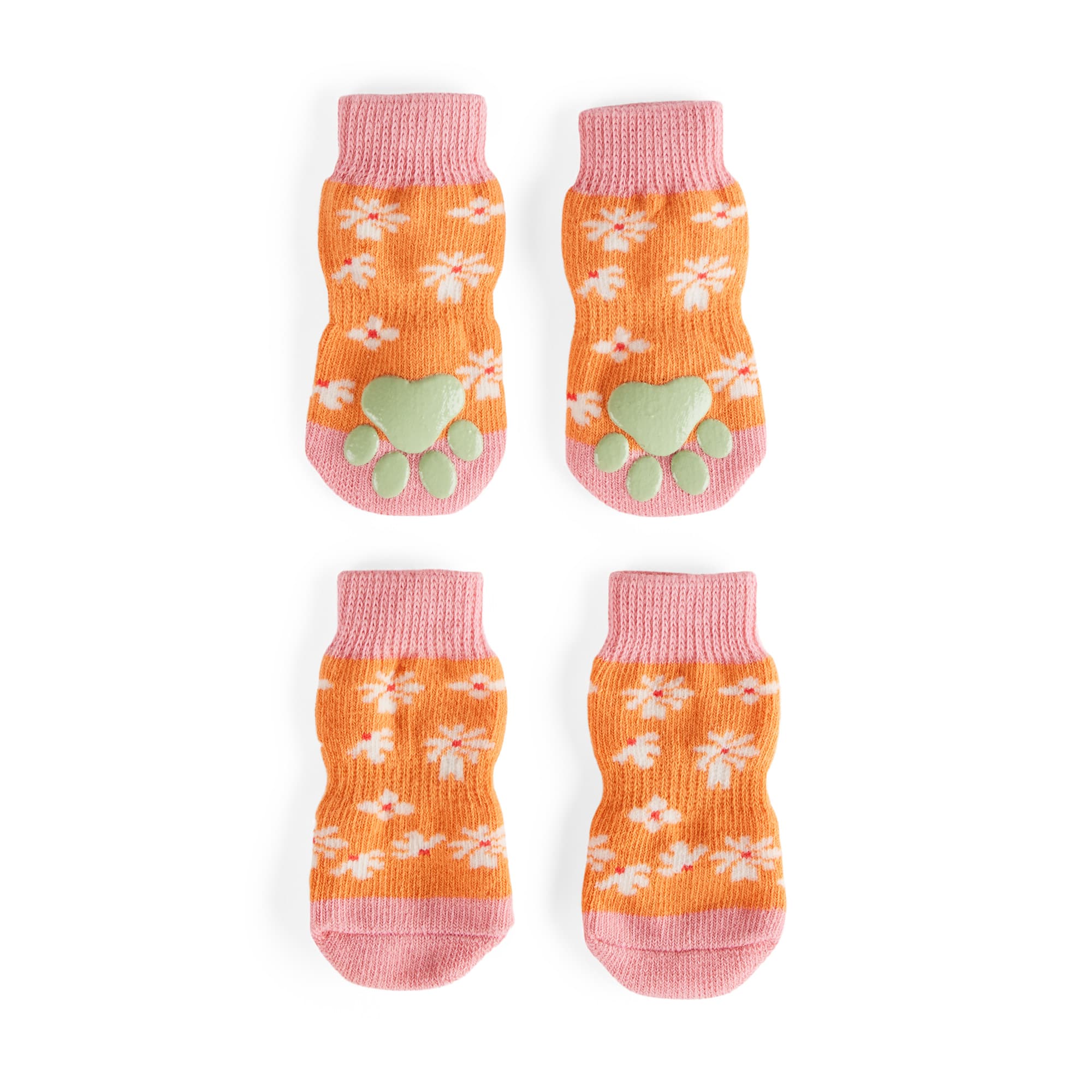 YOULY Cozy Socks for Dogs X Small Small Green Petco