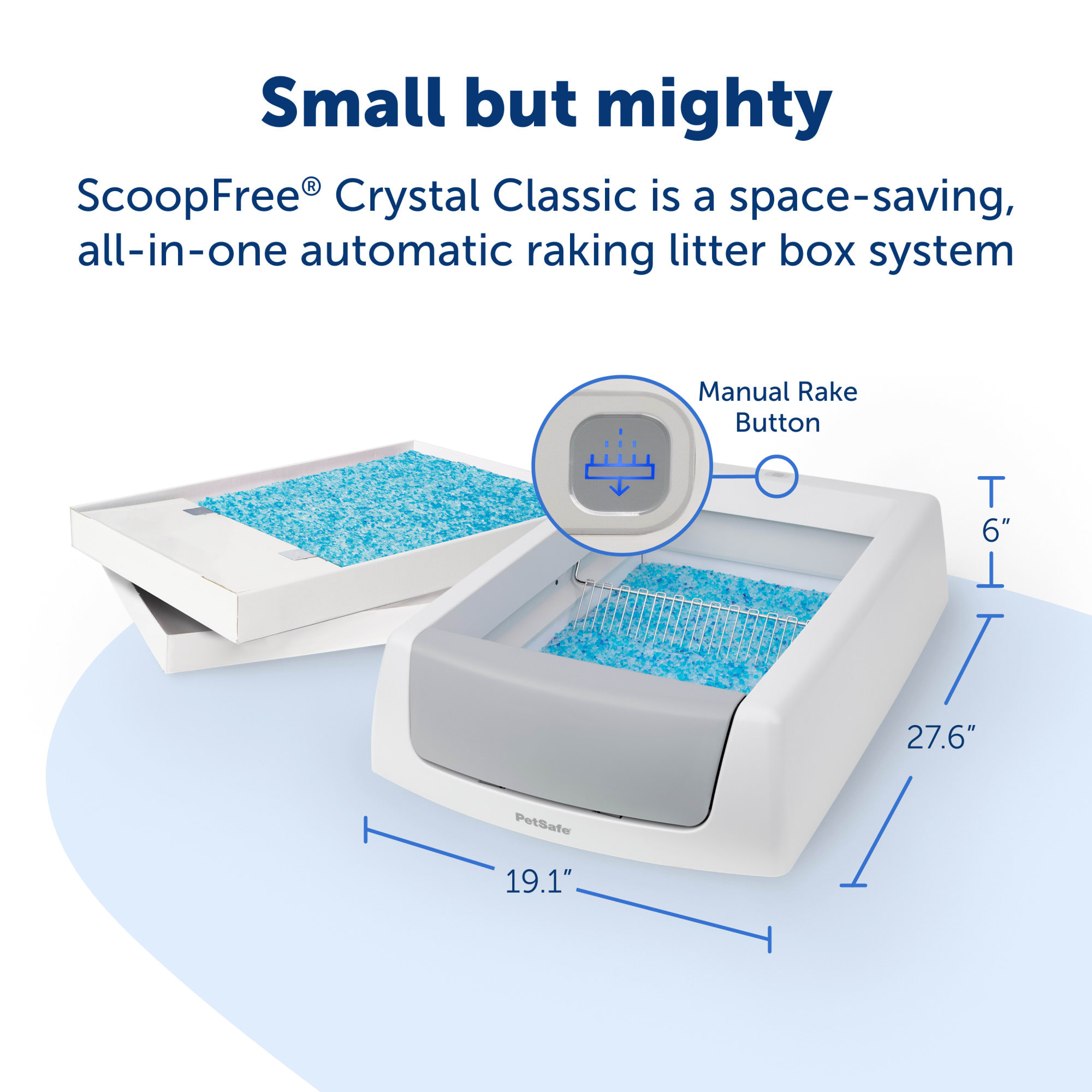 ScoopFree by PetSafe Complete Classic Auto Self-Cleaning Litter Box, Large