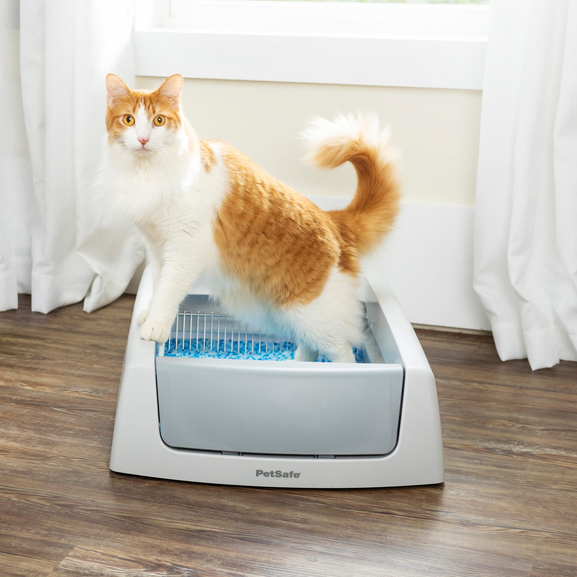 ScoopFree Crystal Classic Self Cleaning Litter Box