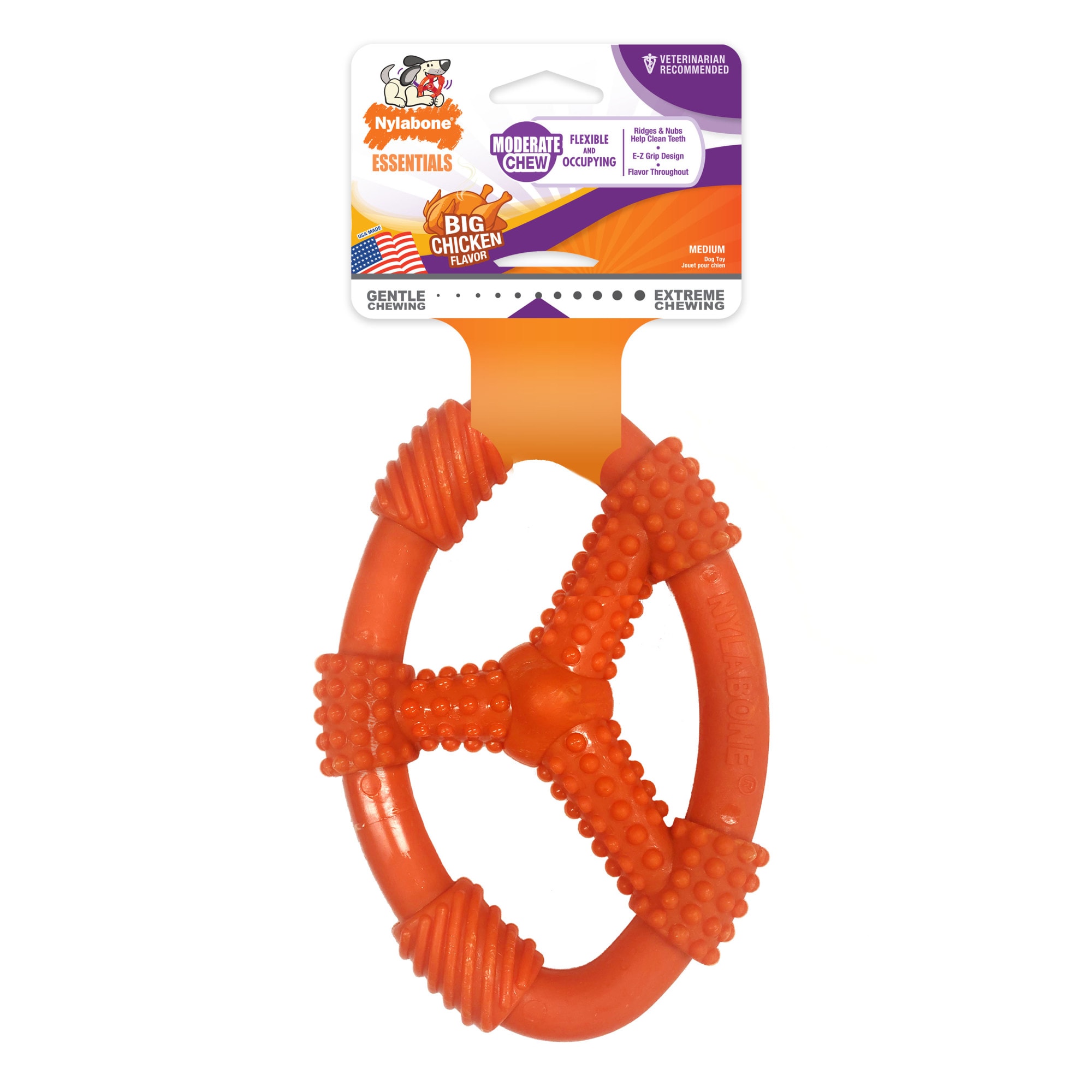 Nylabone Creative Play Tuug Dog Toy, Small