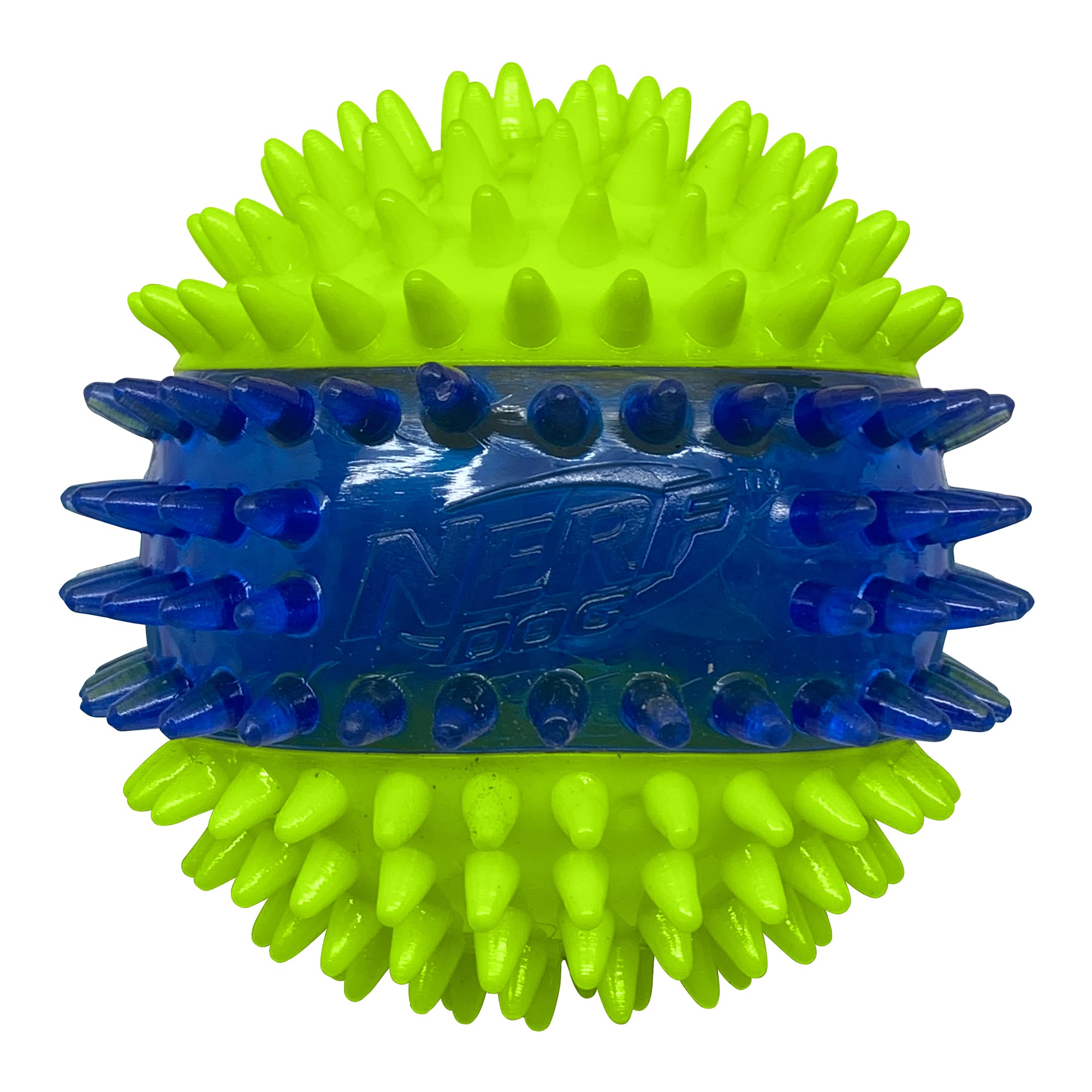 Dog toy ball clearance with spikes