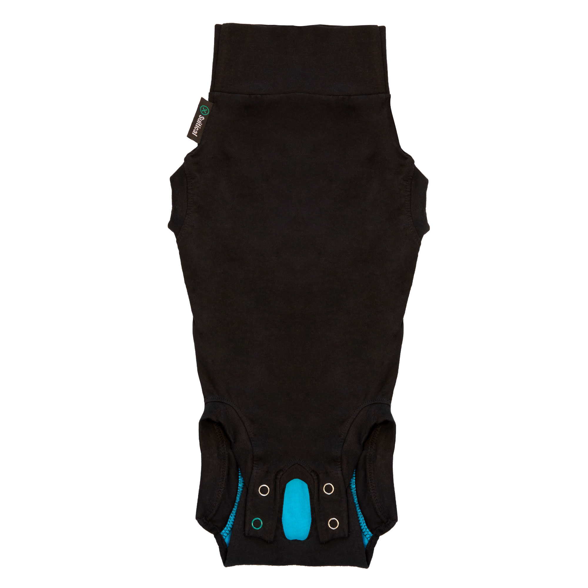 Suitical,Recovery Suit - Dog - Black - 3XS - Ren's Pets