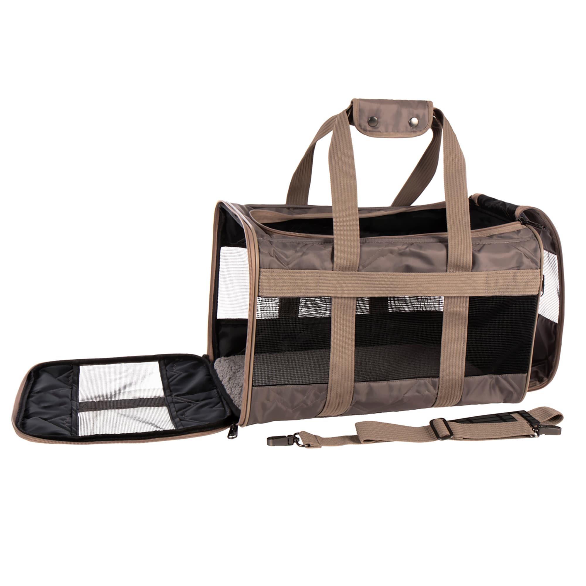 Sherpa Deluxe Fungi Airline Approved Soft Sided Dog & Cat Carrier