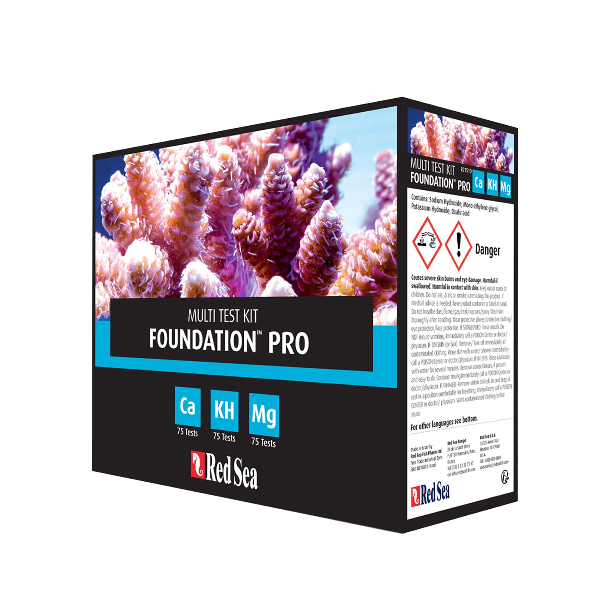 Red Sea Foundation Pro Coral Health Test Kit