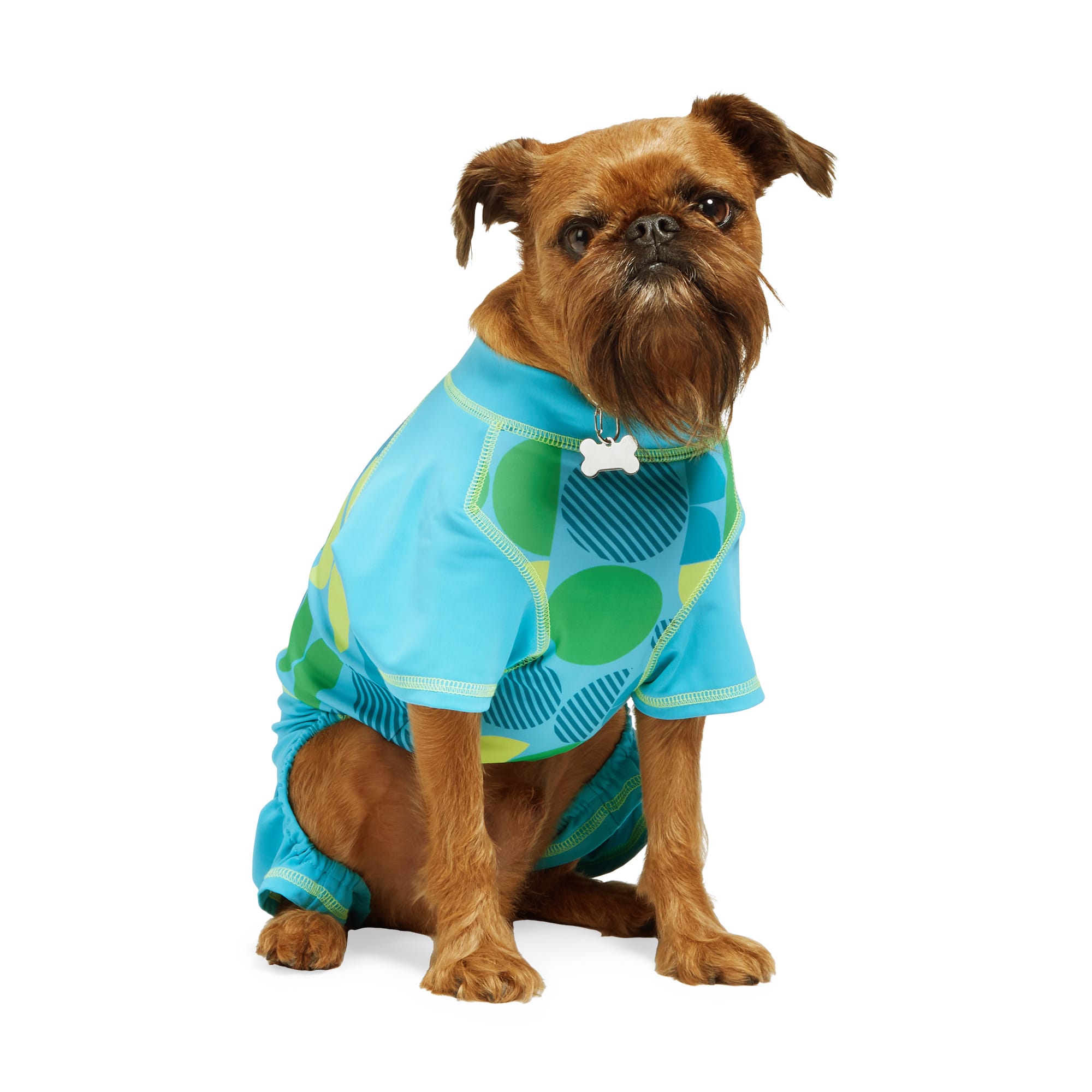 YOULY Blue Cool-to-Touch Dog Rashguard, Large | Petco