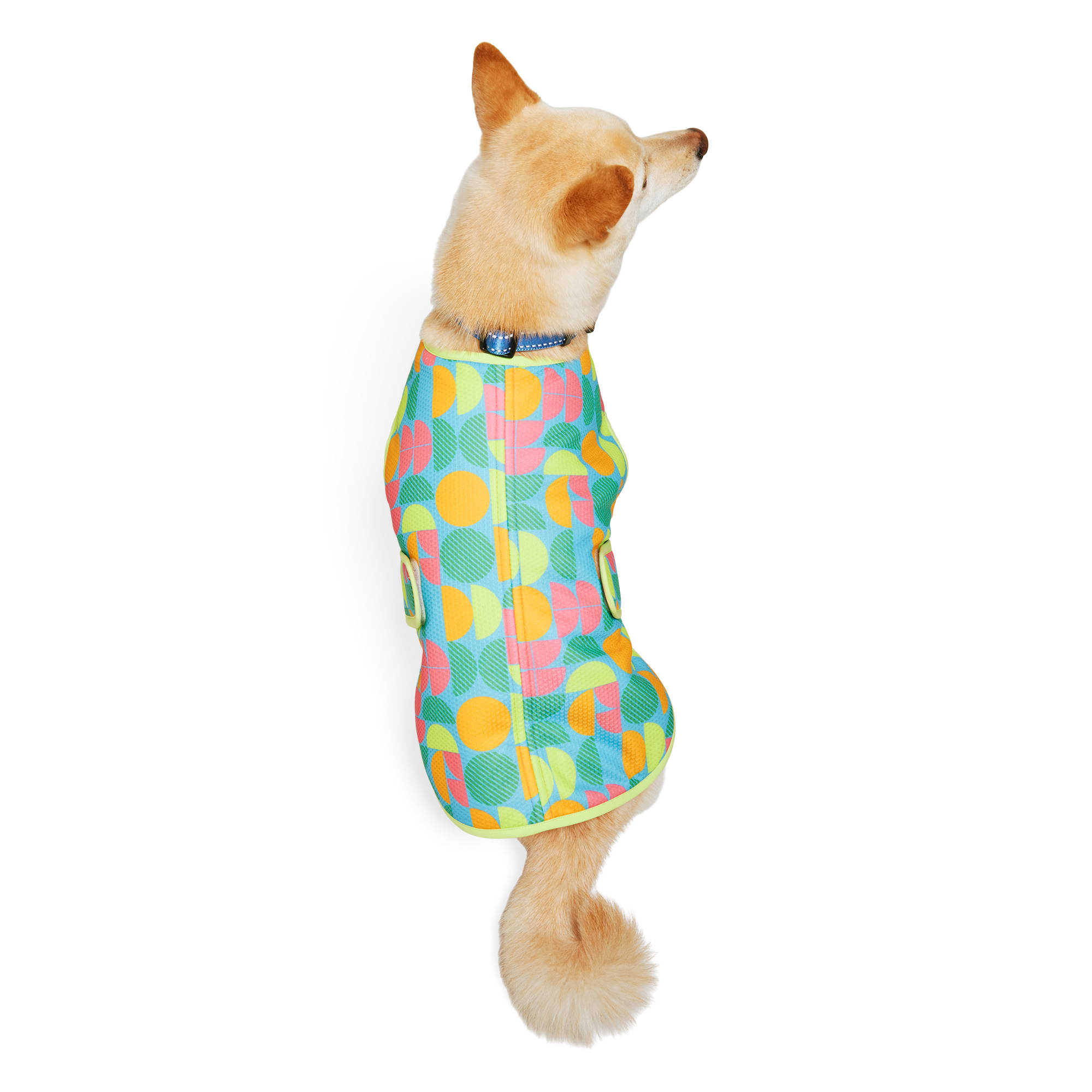 YOULY Geometric Cooling Dog Vest, X-Small, Pink | Petco