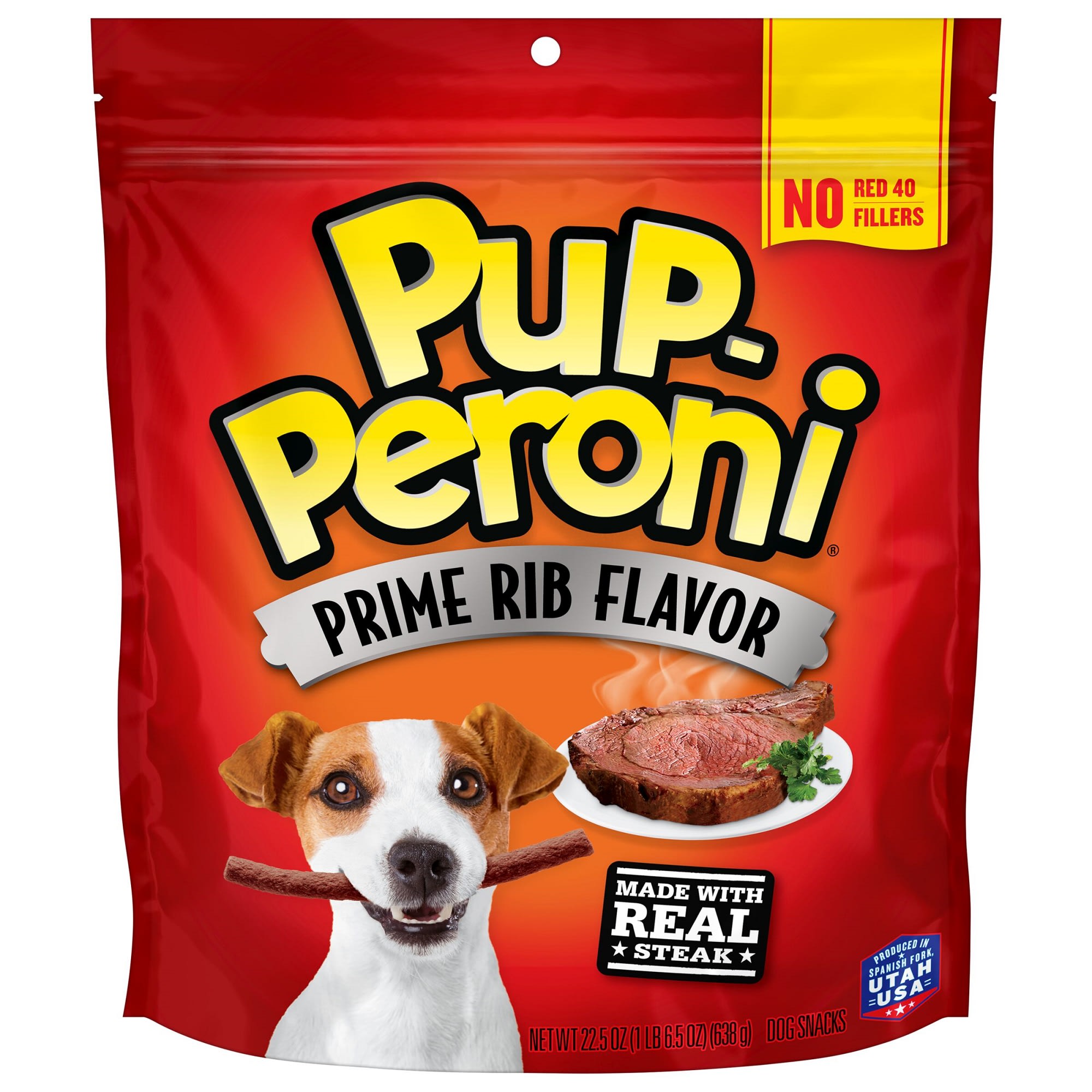 Pup-Peroni Prime Rib Flavor Dog Treats, 22.5 oz. | Petco