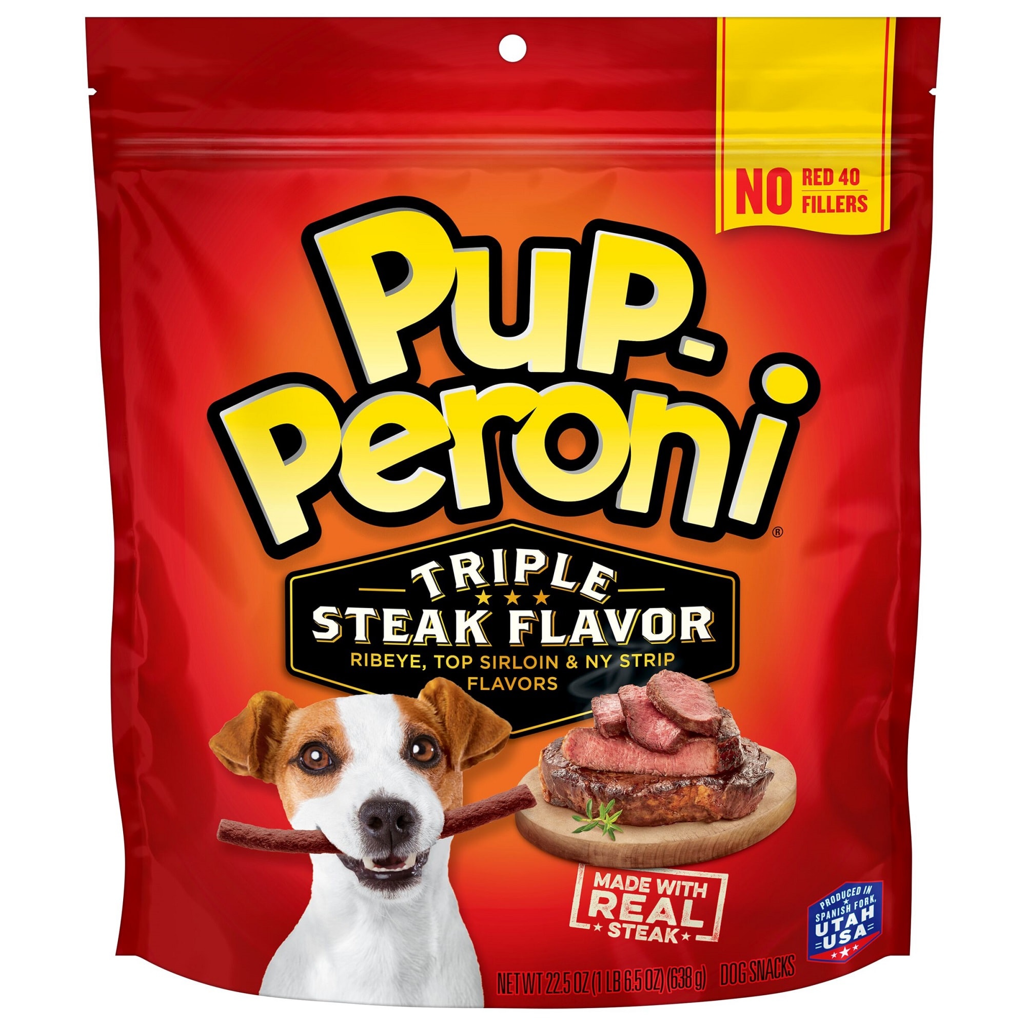 Pup peroni jerky hot sale bites