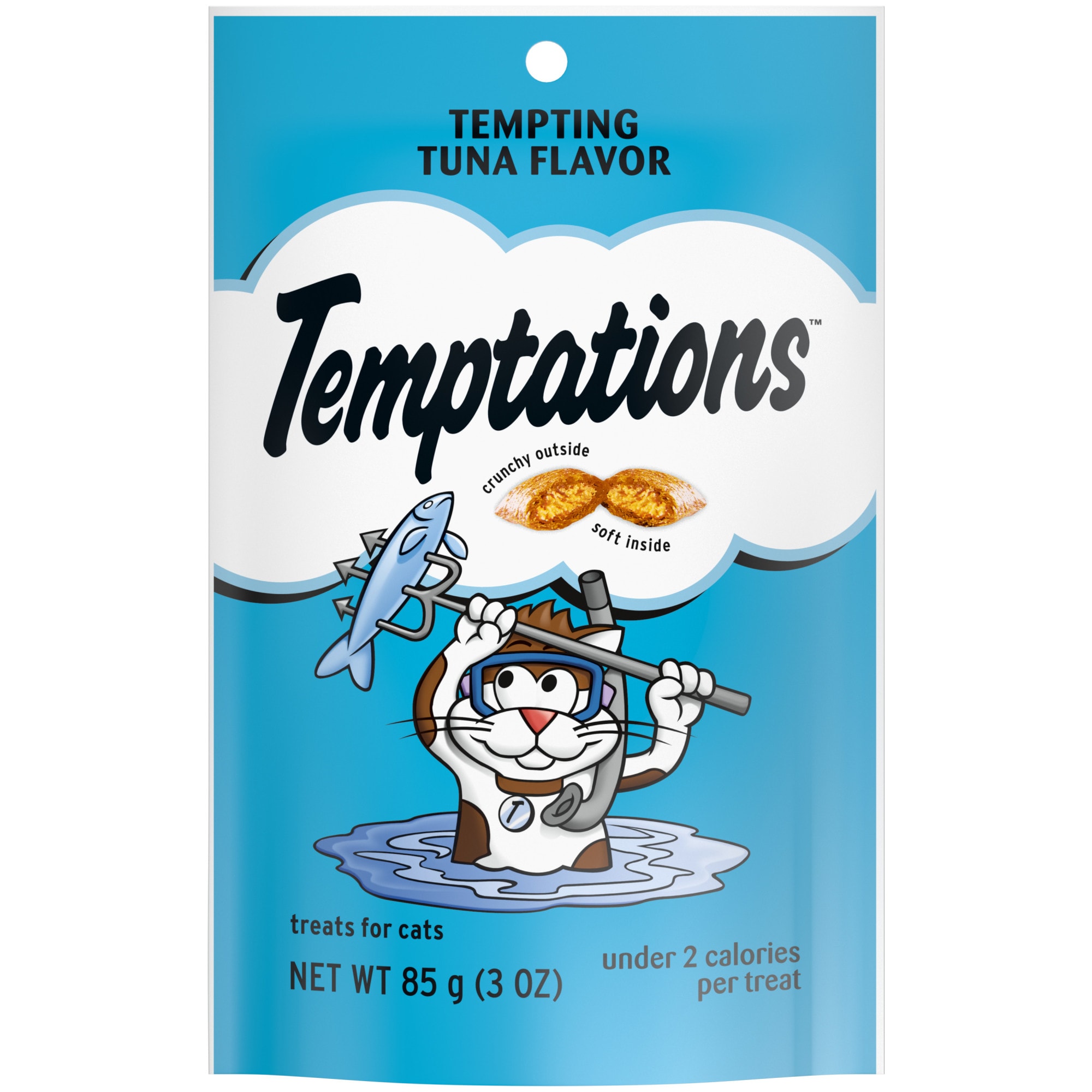 Temptations Classic Tempting Tuna Flavor Crunchy and Soft Cat Treats 30 oz. Petco