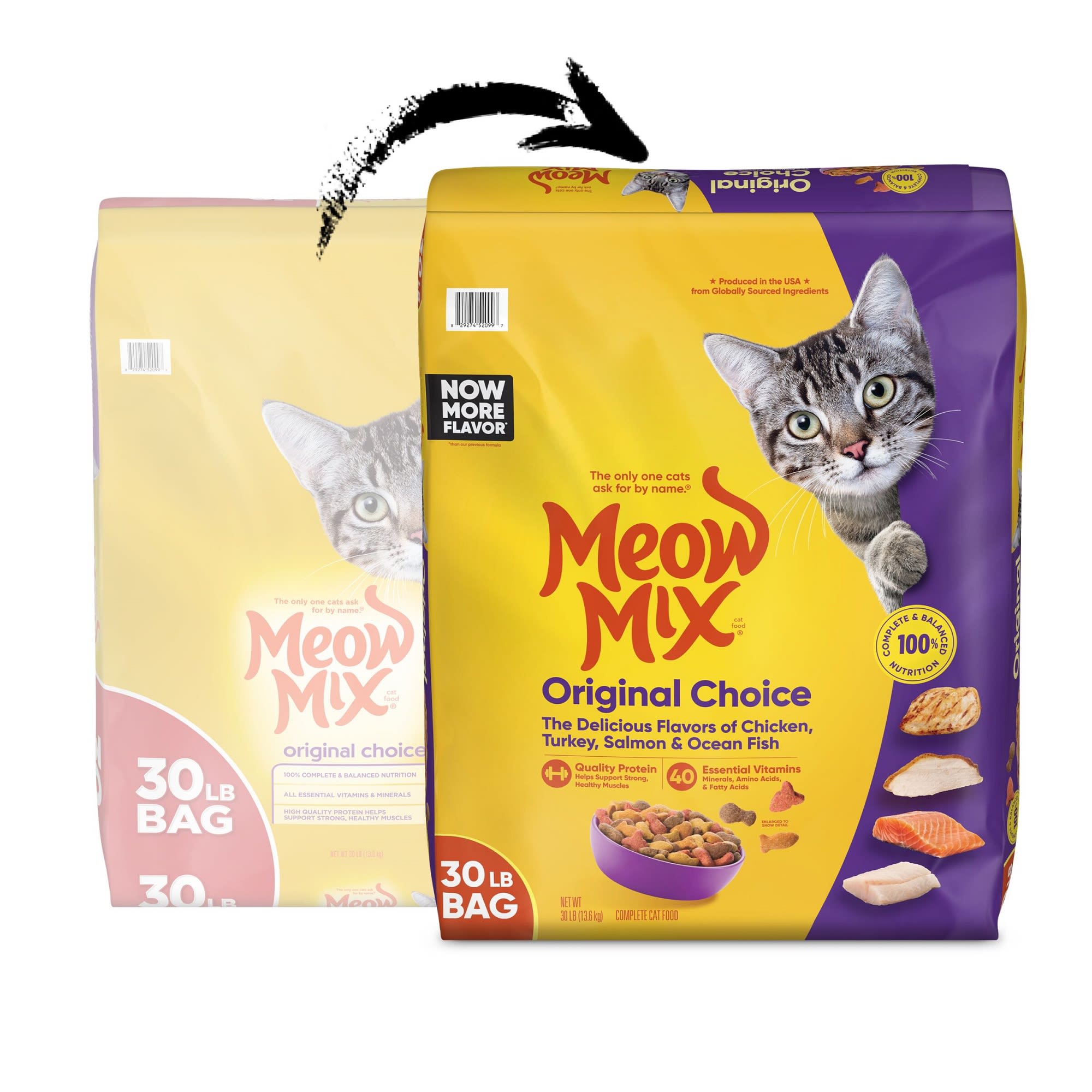 Meow Mix Original Choice Dry Cat Food 30 lbs. Petco