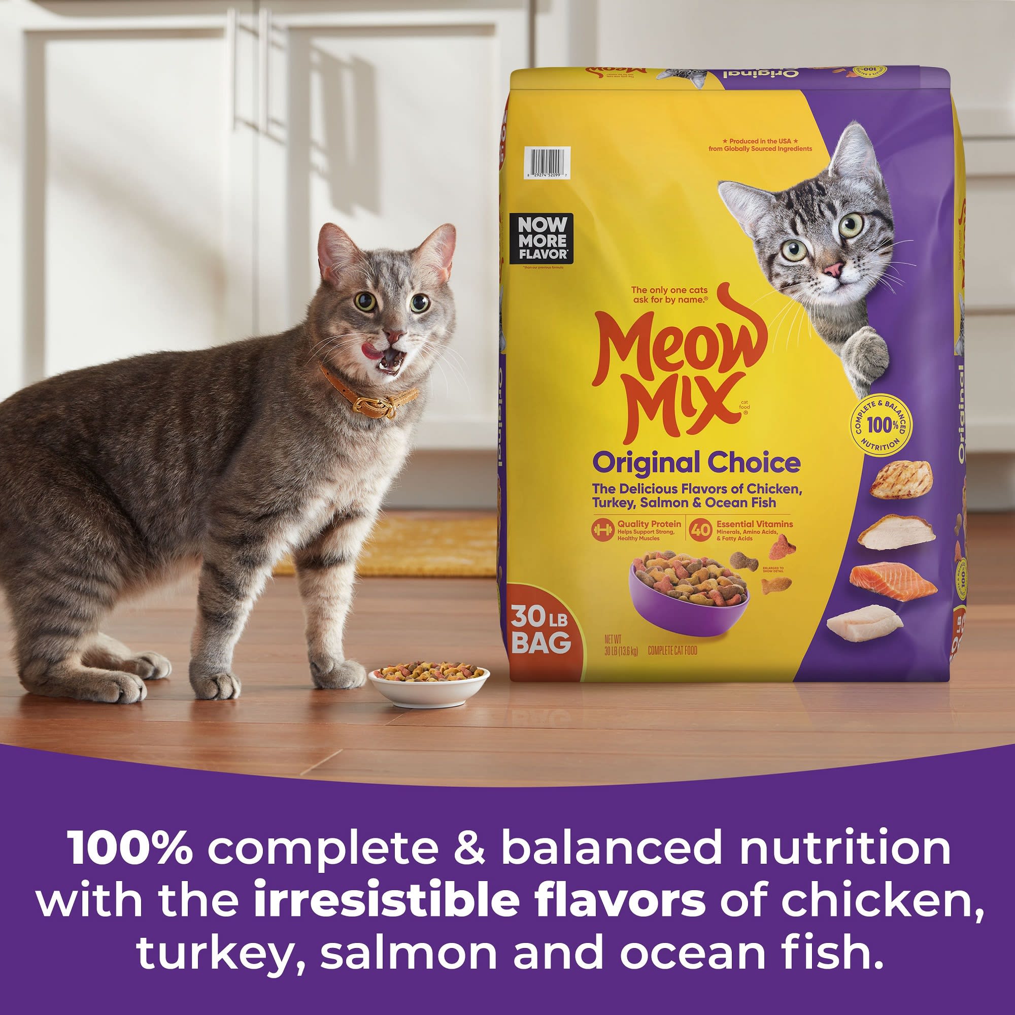 Meow Mix Original Choice Dry Cat Food 30 lbs. Petco