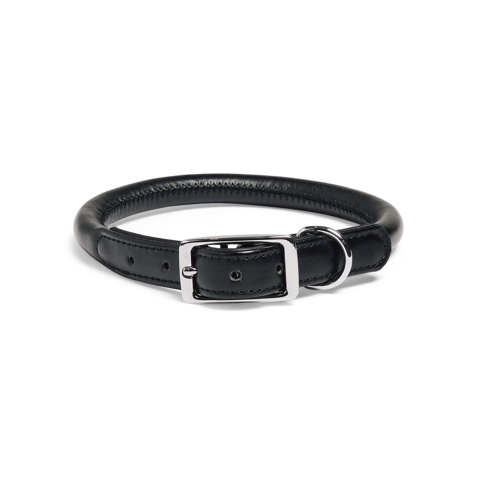 YOULY Faux Leather Dog Collar Small